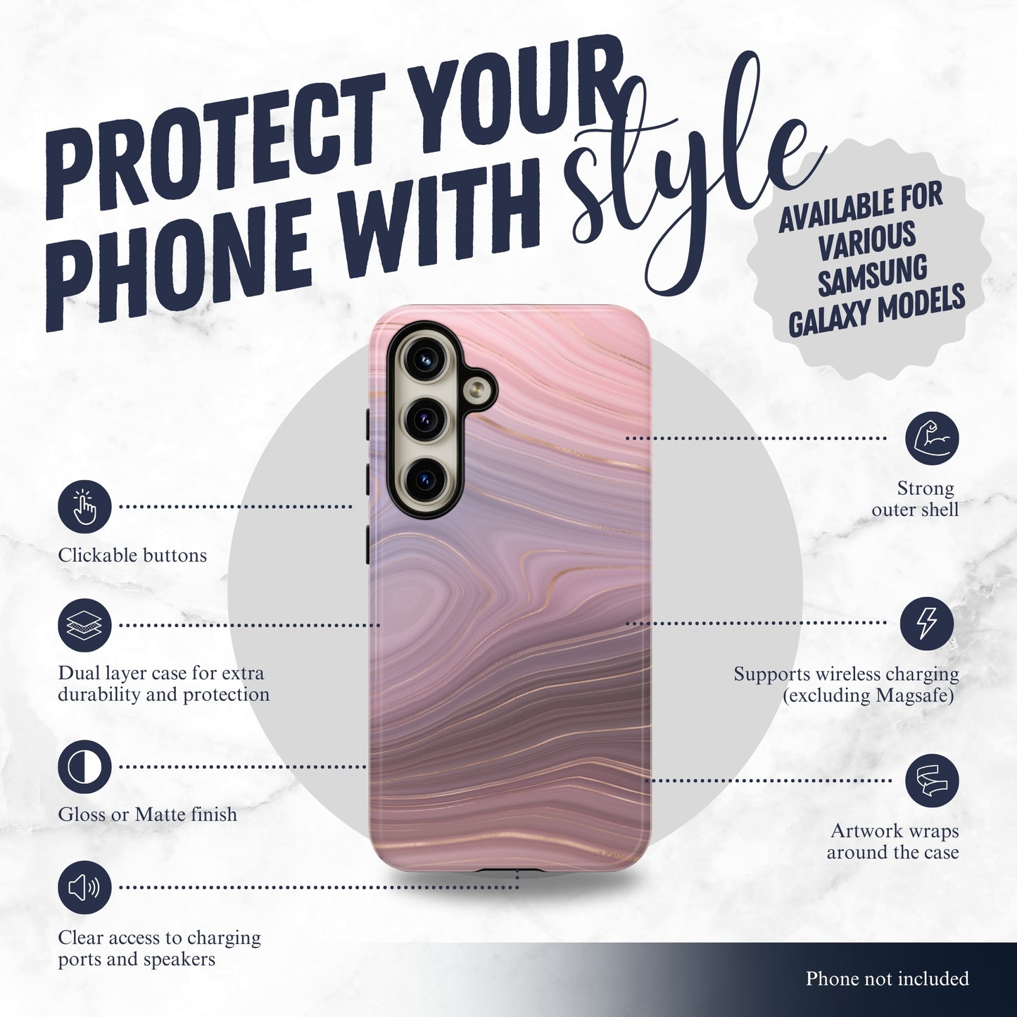 Awakened - Samsung Galaxy Case Phone Case-aesthetic phone case-shockproof phone case-cute phone case-designer phone case-elegant phone case-luxury phone case-phone accessories-fashion accessory