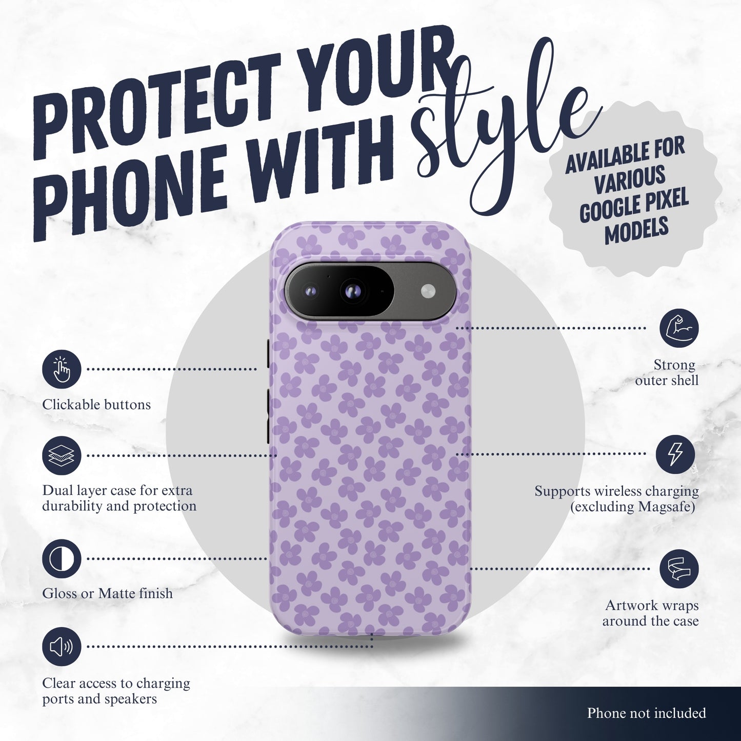 Inspiration - Google Pixel Case Phone Case-aesthetic phone case-shockproof phone case-cute phone case-designer phone case-elegant phone case-luxury phone case-phone accessories-fashion accessory