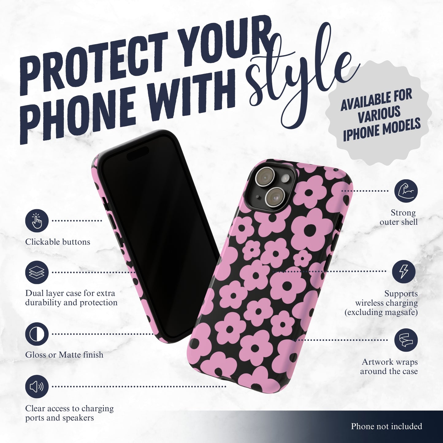 Drama Chaser - iPhone Case Phone Case-aesthetic phone case-shockproof phone case-cute phone case-designer phone case-elegant phone case-luxury phone case-phone accessories-fashion accessory