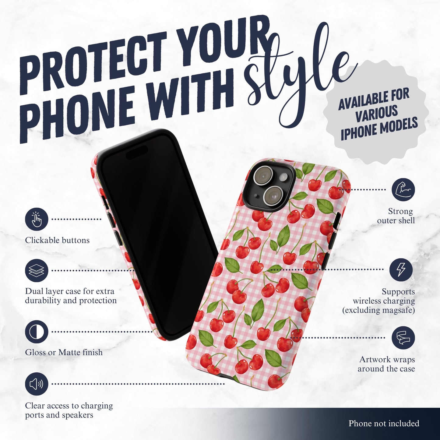 Flirting Season - iPhone Case Phone Case-aesthetic phone case-shockproof phone case-cute phone case-designer phone case-elegant phone case-luxury phone case-phone accessories-fashion accessory