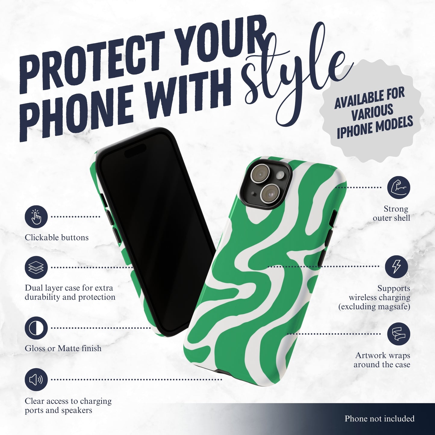Pistachio - iPhone Case Phone Case-aesthetic phone case-shockproof phone case-cute phone case-designer phone case-elegant phone case-luxury phone case-phone accessories-fashion accessory