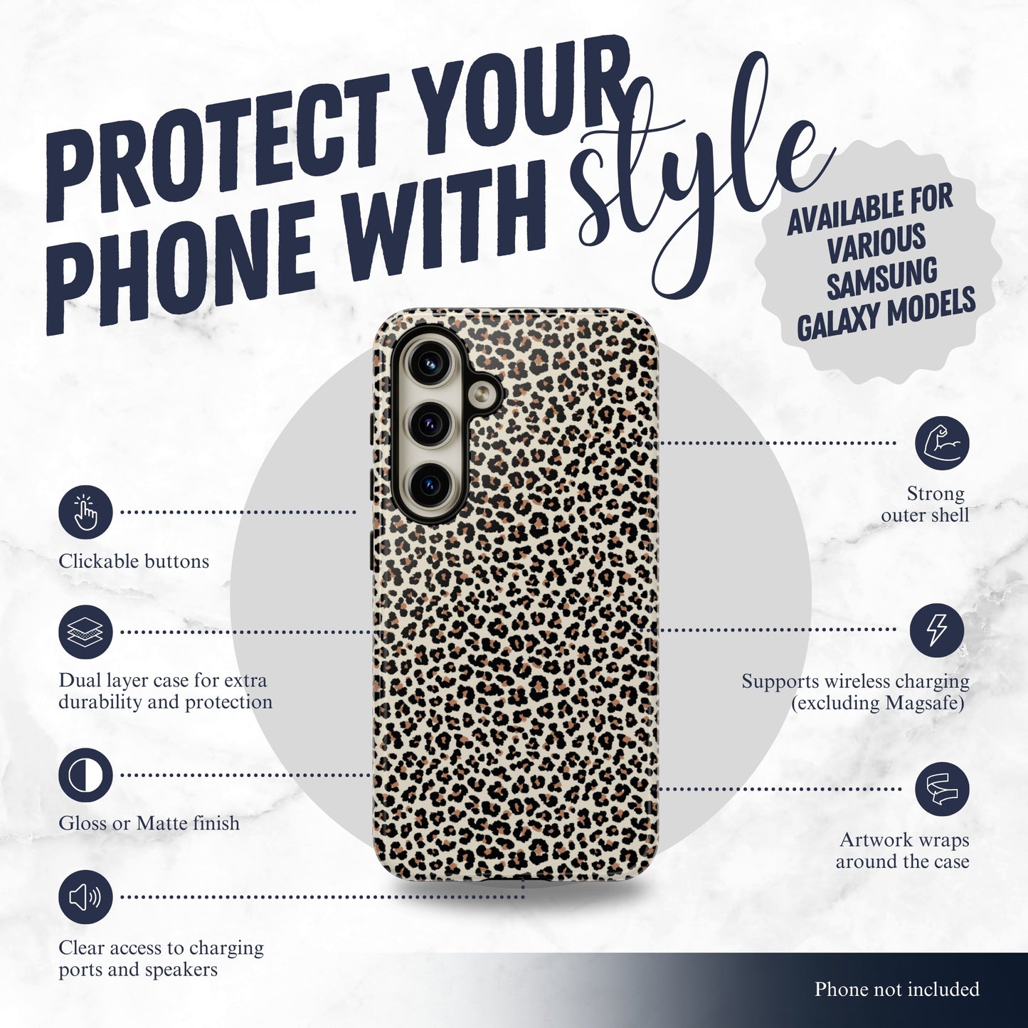 Wildcat - Samsung Galaxy Case Phone Case-aesthetic phone case-shockproof phone case-cute phone case-designer phone case-elegant phone case-luxury phone case-phone accessories-fashion accessory