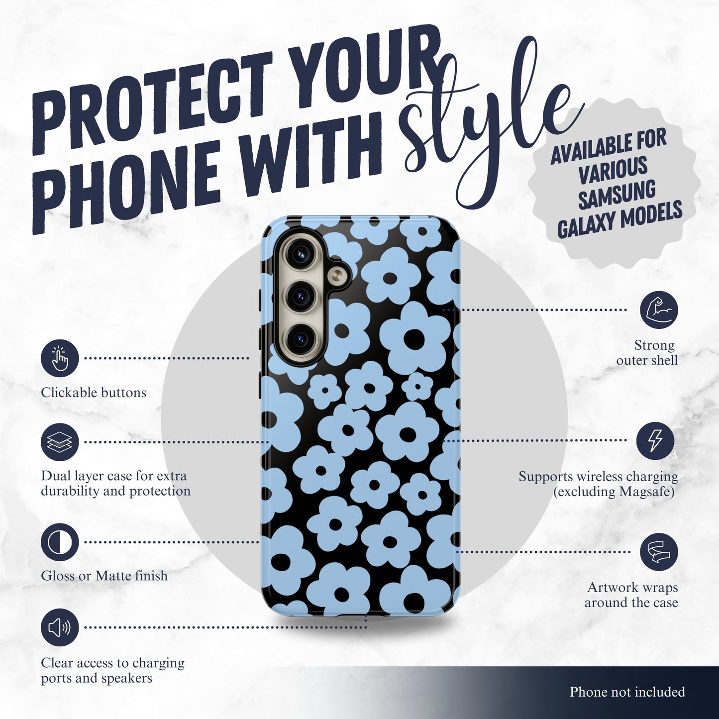 Off Season - Samsung Galaxy Case Phone Case-aesthetic phone case-shockproof phone case-cute phone case-designer phone case-elegant phone case-luxury phone case-phone accessories-fashion accessory