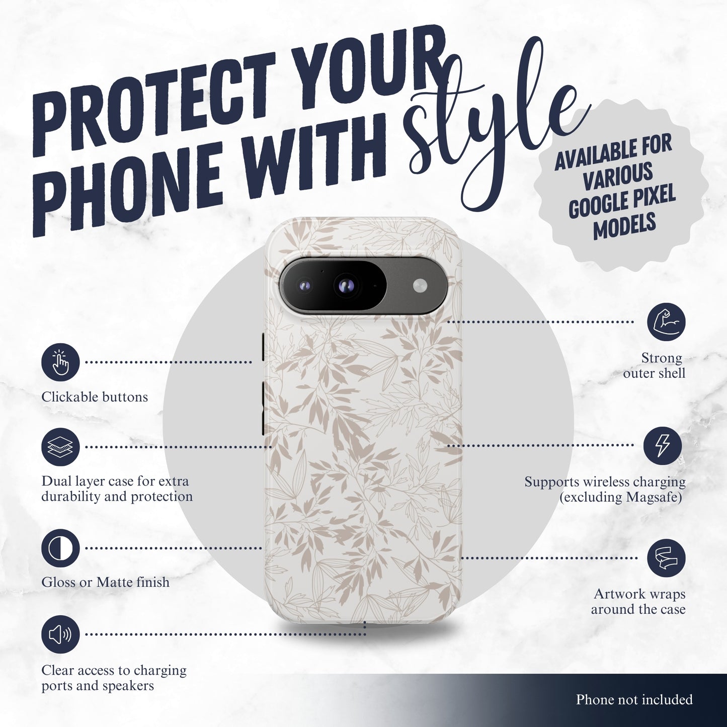 Ash - Google Pixel Case Phone Case-aesthetic phone case-shockproof phone case-cute phone case-designer phone case-elegant phone case-luxury phone case-phone accessories-fashion accessory