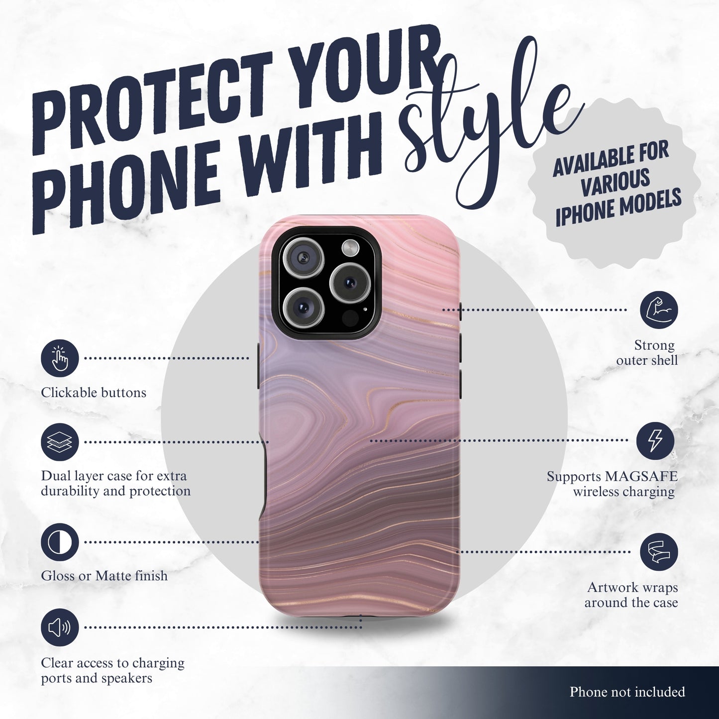 Awakened - Magsafe iPhone Case Phone Case-aesthetic phone case-shockproof phone case-cute phone case-designer phone case-elegant phone case-luxury phone case-phone accessories-fashion accessory