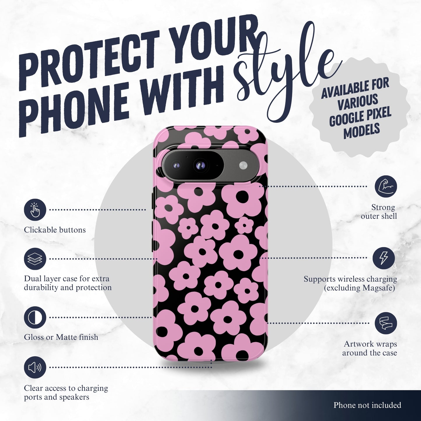 Drama Chaser - Google Pixel Case Phone Case-aesthetic phone case-shockproof phone case-cute phone case-designer phone case-elegant phone case-luxury phone case-phone accessories-fashion accessory