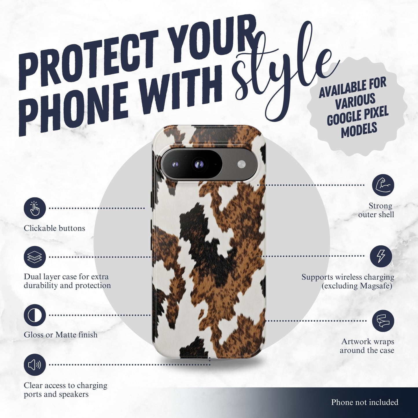 Cappuccino - Google Pixel Case Phone Case-aesthetic phone case-shockproof phone case-cute phone case-designer phone case-elegant phone case-luxury phone case-phone accessories-fashion accessory