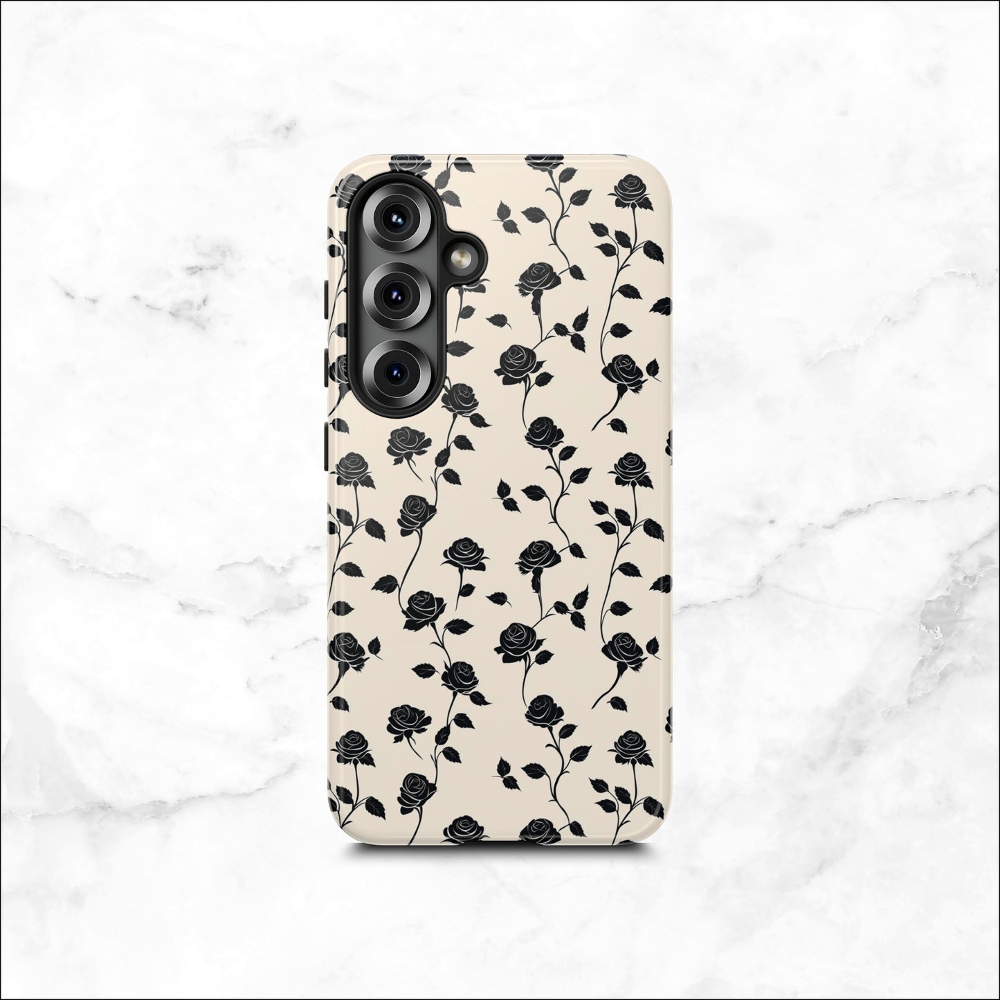 Ghost Rose - Samsung Galaxy Case Phone Case-aesthetic phone case-shockproof phone case-cute phone case-designer phone case-elegant phone case-luxury phone case-phone accessories-fashion accessory