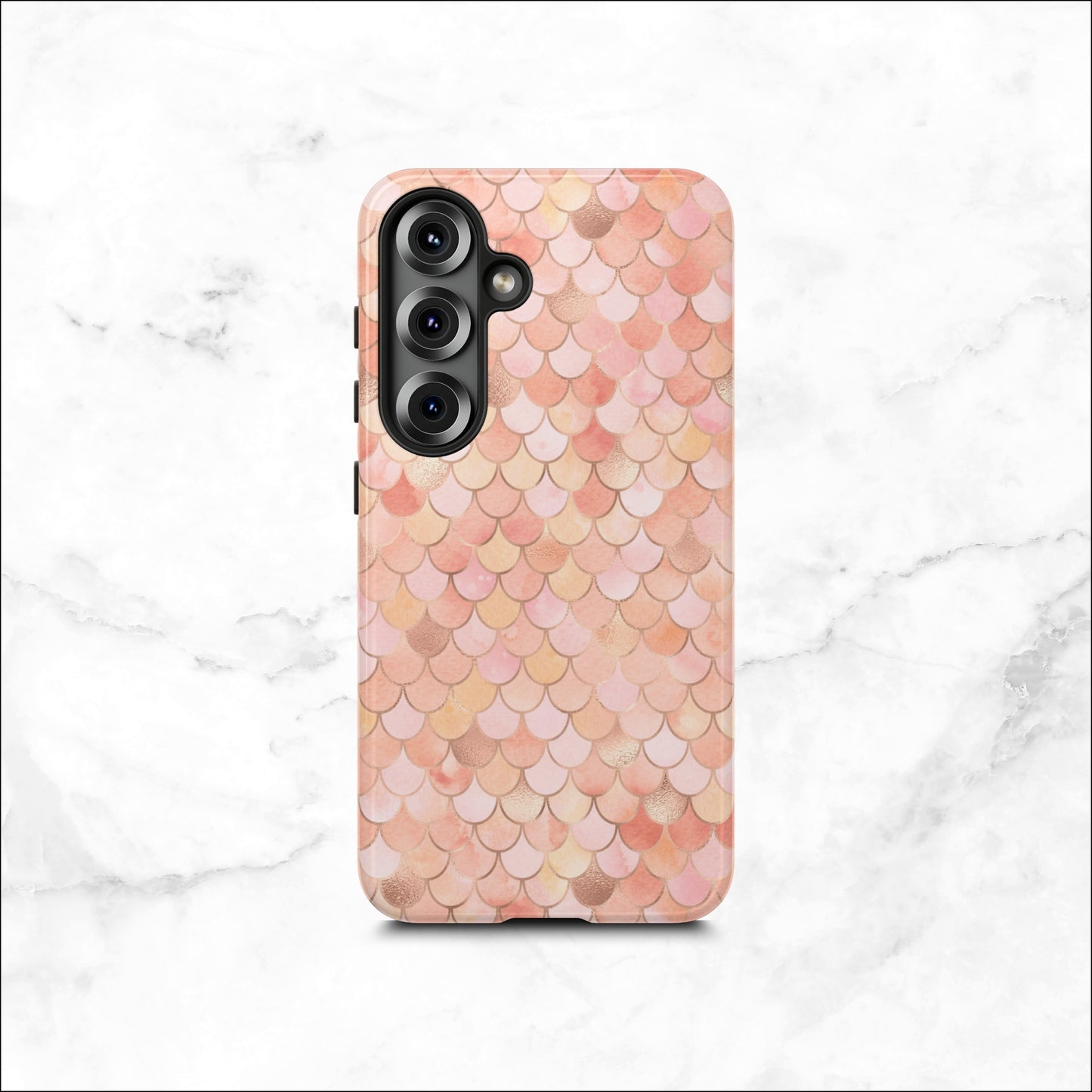 Mermaid Scales - Samsung Galaxy Case Phone Case-aesthetic phone case-shockproof phone case-cute phone case-designer phone case-elegant phone case-luxury phone case-phone accessories-fashion accessory
