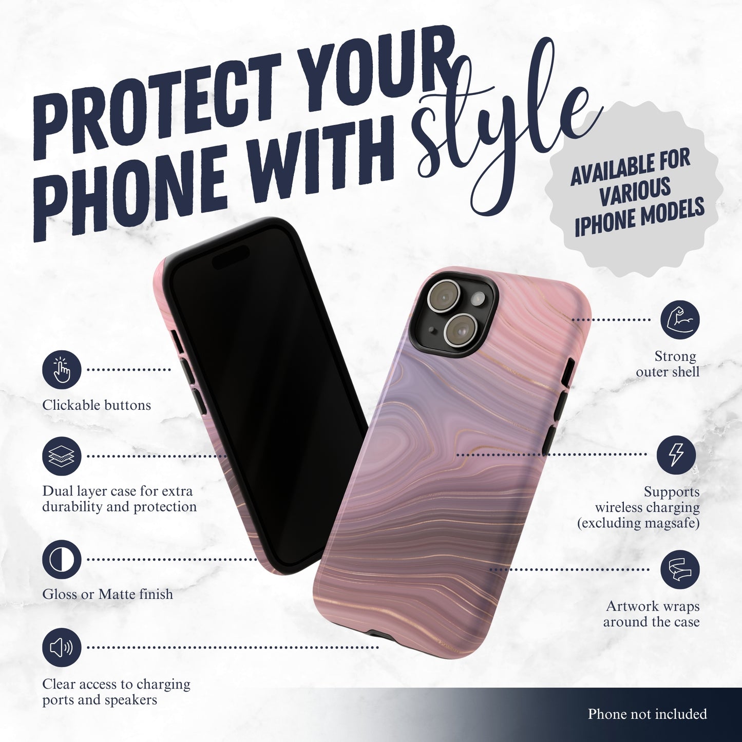Awakened - iPhone Case Phone Case-aesthetic phone case-shockproof phone case-cute phone case-designer phone case-elegant phone case-luxury phone case-phone accessories-fashion accessory