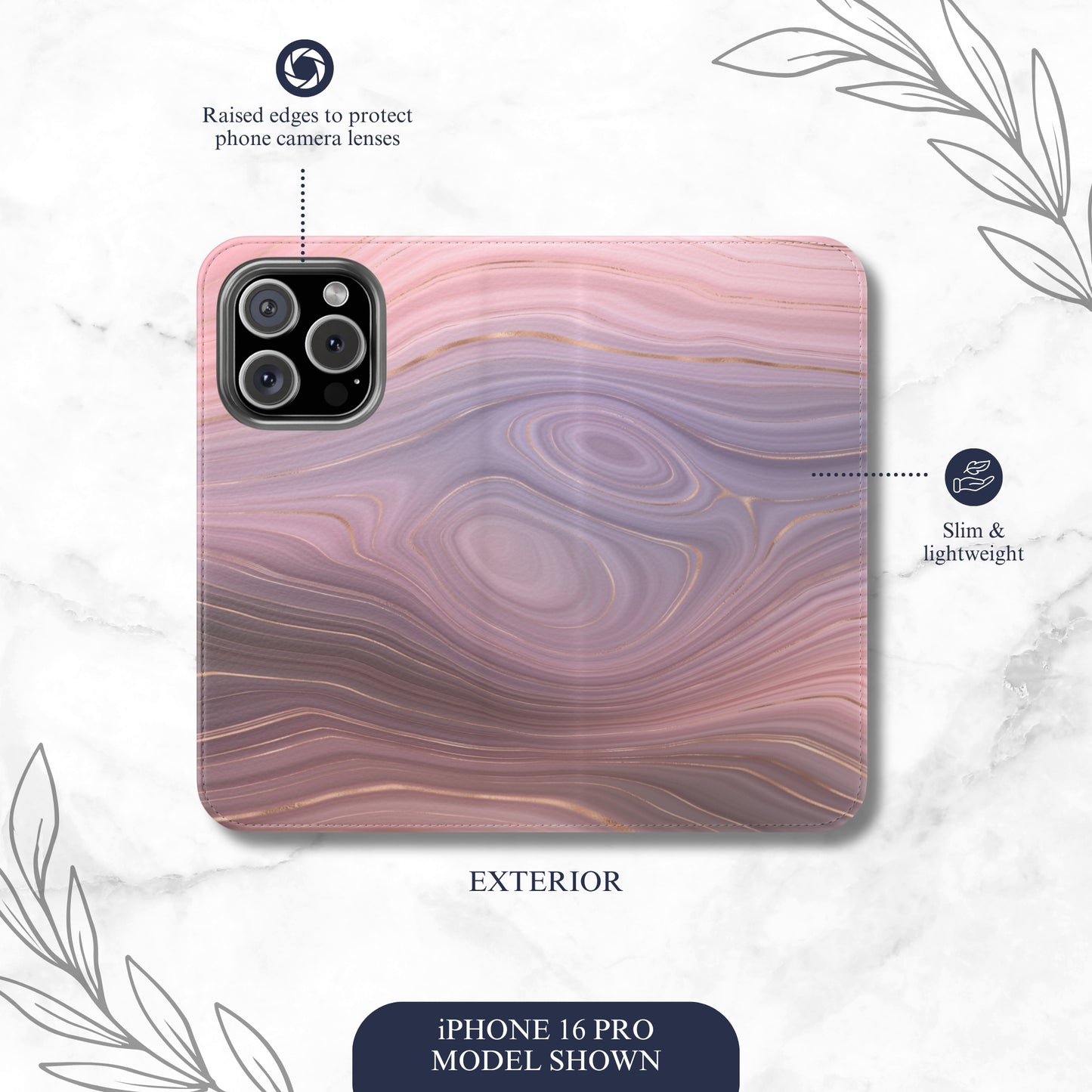 Awakened - iPhone Flip Case Wallet, Leather Folio Case Phone Case-aesthetic phone case-shockproof phone case-cute phone case-designer phone case-elegant phone case-luxury phone case-phone accessories-fashion accessory
