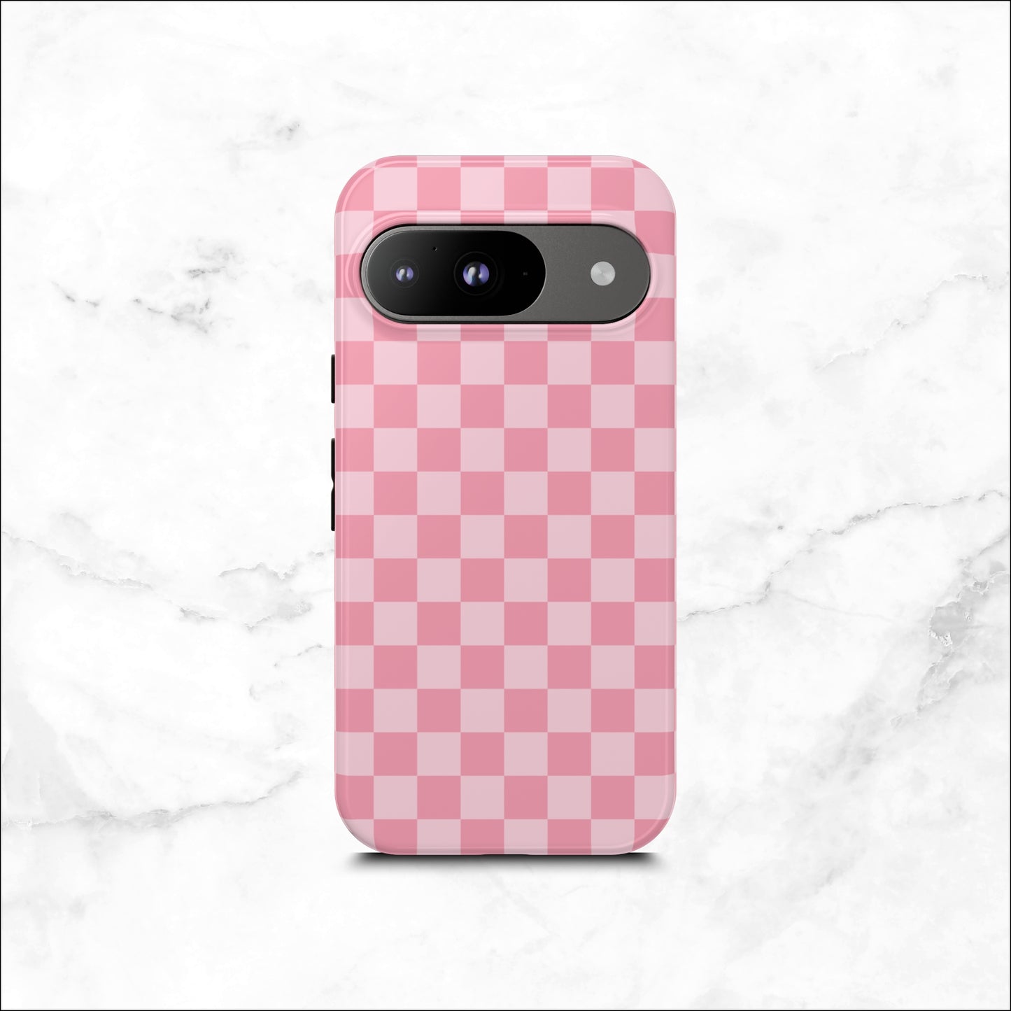Blush Check - Google Pixel Case Phone Case-aesthetic phone case-shockproof phone case-cute phone case-designer phone case-elegant phone case-luxury phone case-phone accessories-fashion accessory