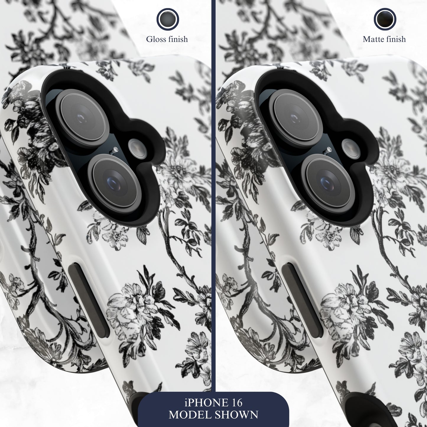 Adorned Toile - Magsafe iPhone Case Phone Case-aesthetic phone case-shockproof phone case-cute phone case-designer phone case-elegant phone case-luxury phone case-phone accessories-fashion accessory