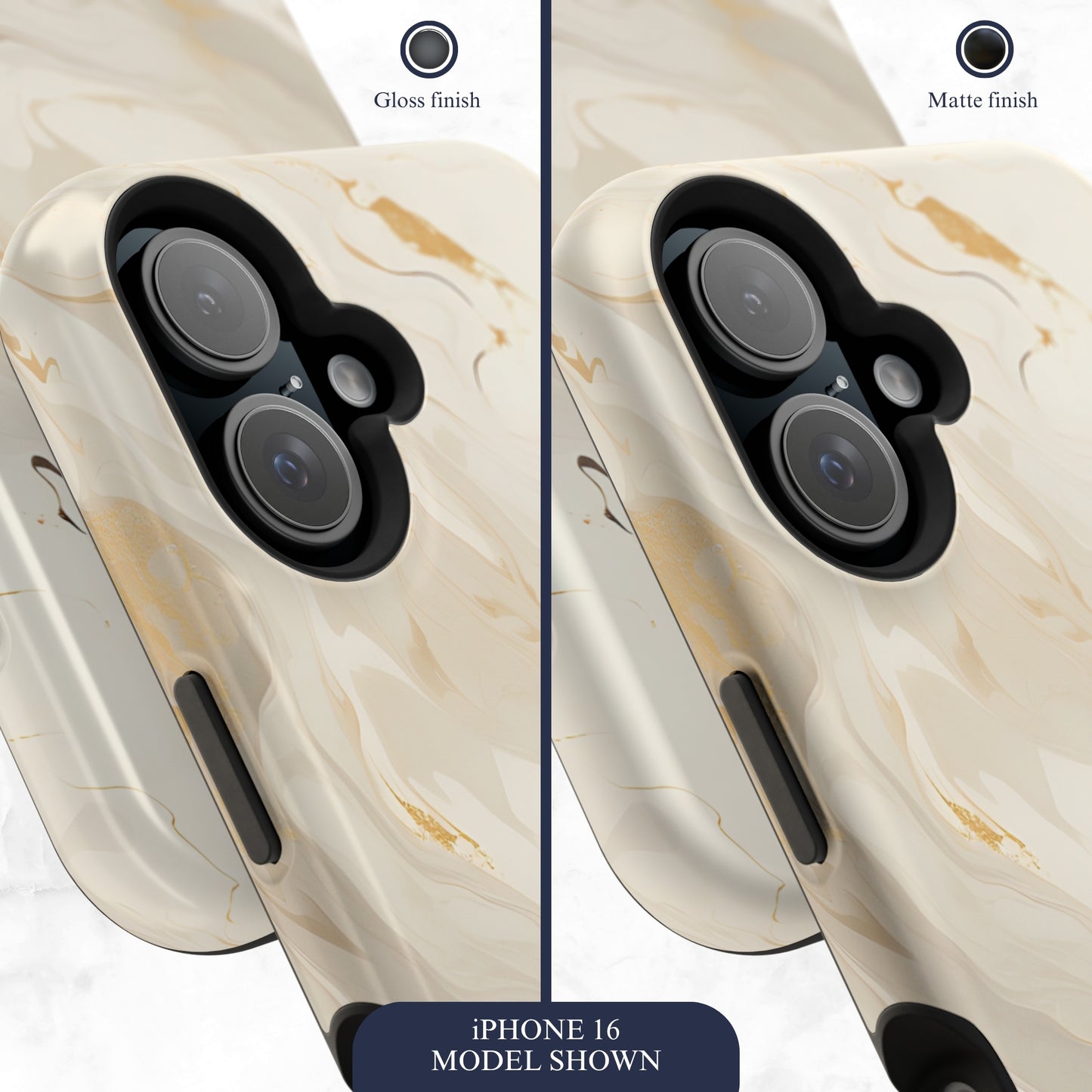 Double Cream - Magsafe iPhone Case Phone Case-aesthetic phone case-shockproof phone case-cute phone case-designer phone case-elegant phone case-luxury phone case-phone accessories-fashion accessory