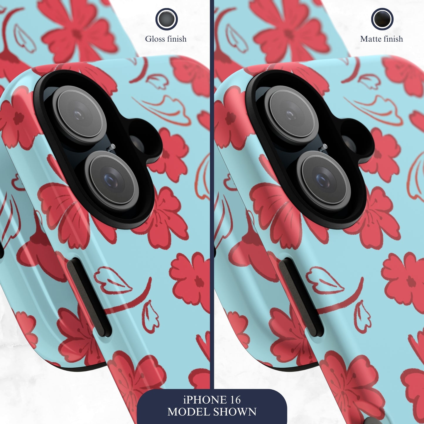 Floral Frenzy - iPhone Case Phone Case-aesthetic phone case-shockproof phone case-cute phone case-designer phone case-elegant phone case-luxury phone case-phone accessories-fashion accessory