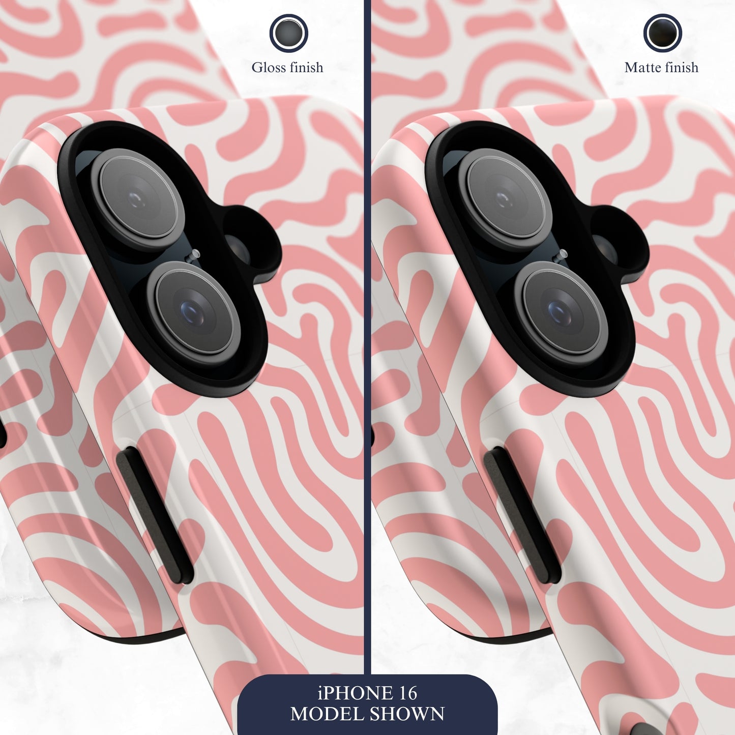 Strawberry Sundae - iPhone Case Phone Case-aesthetic phone case-shockproof phone case-cute phone case-designer phone case-elegant phone case-luxury phone case-phone accessories-fashion accessory
