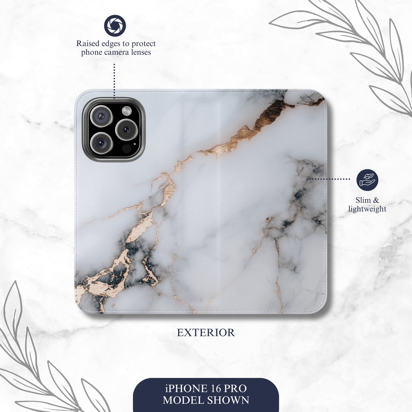 Silk Touch - iPhone Flip Case Wallet, Leather Folio Case Phone Case-aesthetic phone case-shockproof phone case-cute phone case-designer phone case-elegant phone case-luxury phone case-phone accessories-fashion accessory