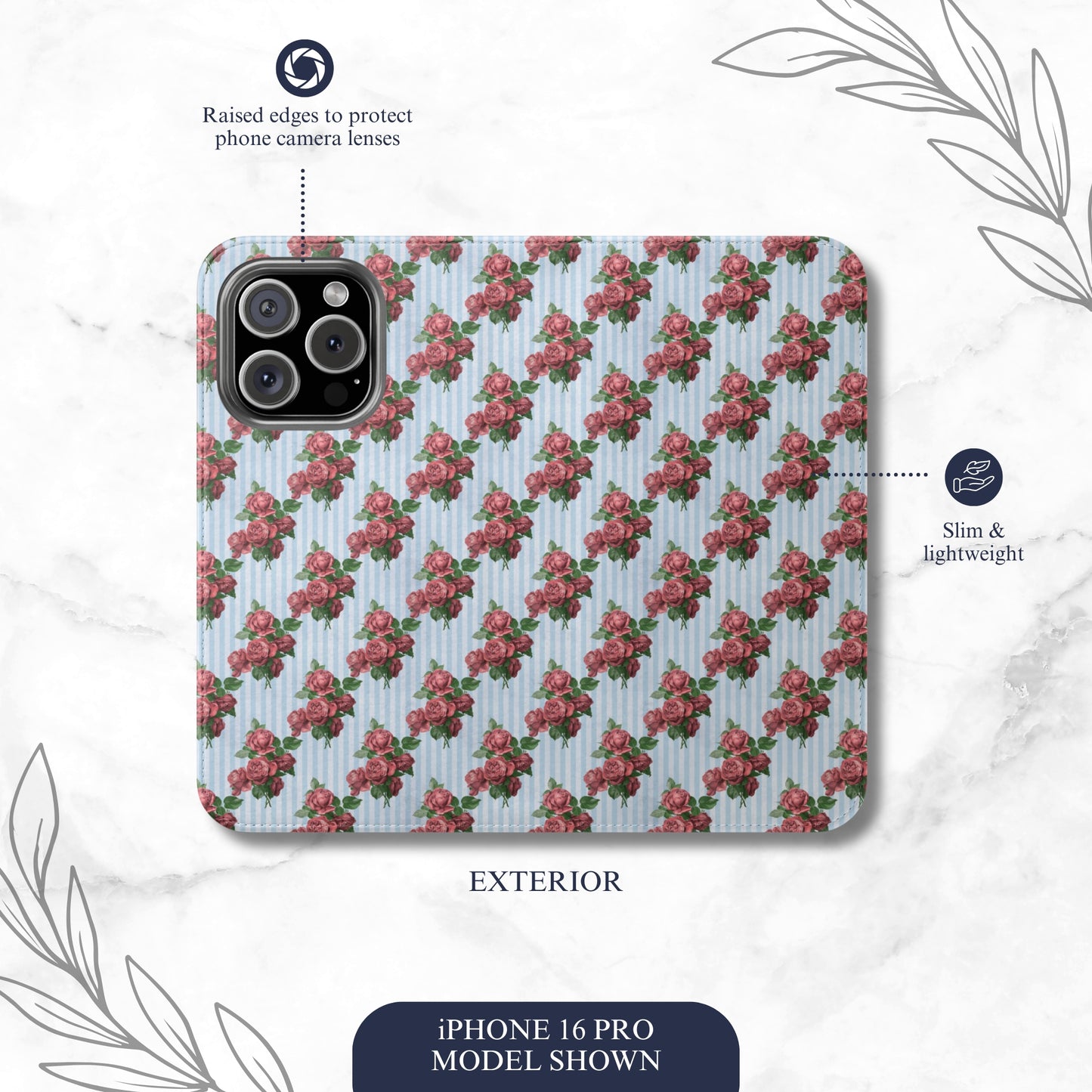 Something Subtle - iPhone Flip Case Wallet, Leather Folio Case Phone Case-aesthetic phone case-shockproof phone case-cute phone case-designer phone case-elegant phone case-luxury phone case-phone accessories-fashion accessory