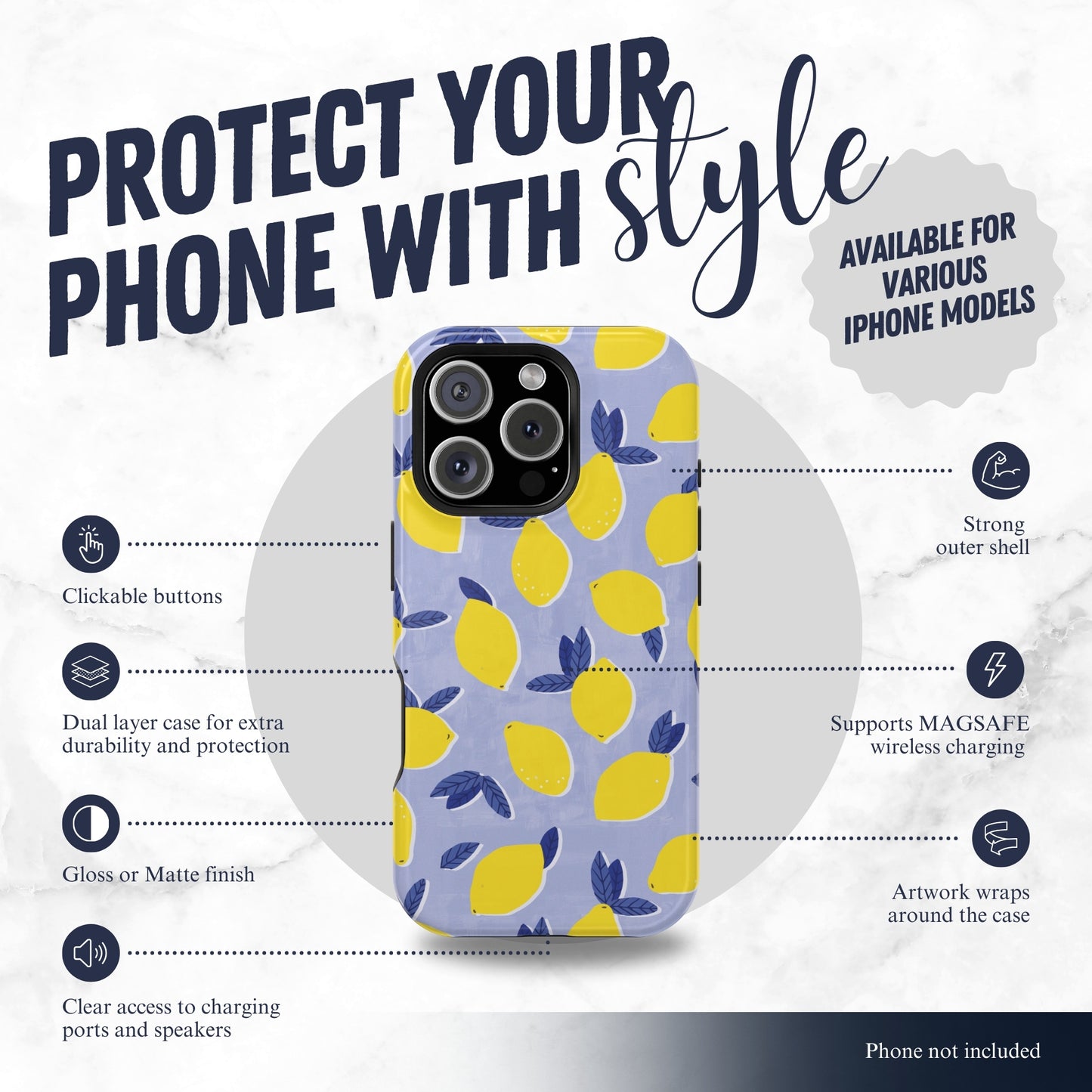 Almost Summer - Magsafe iPhone Case Phone Case-aesthetic phone case-shockproof phone case-cute phone case-designer phone case-elegant phone case-luxury phone case-phone accessories-fashion accessory