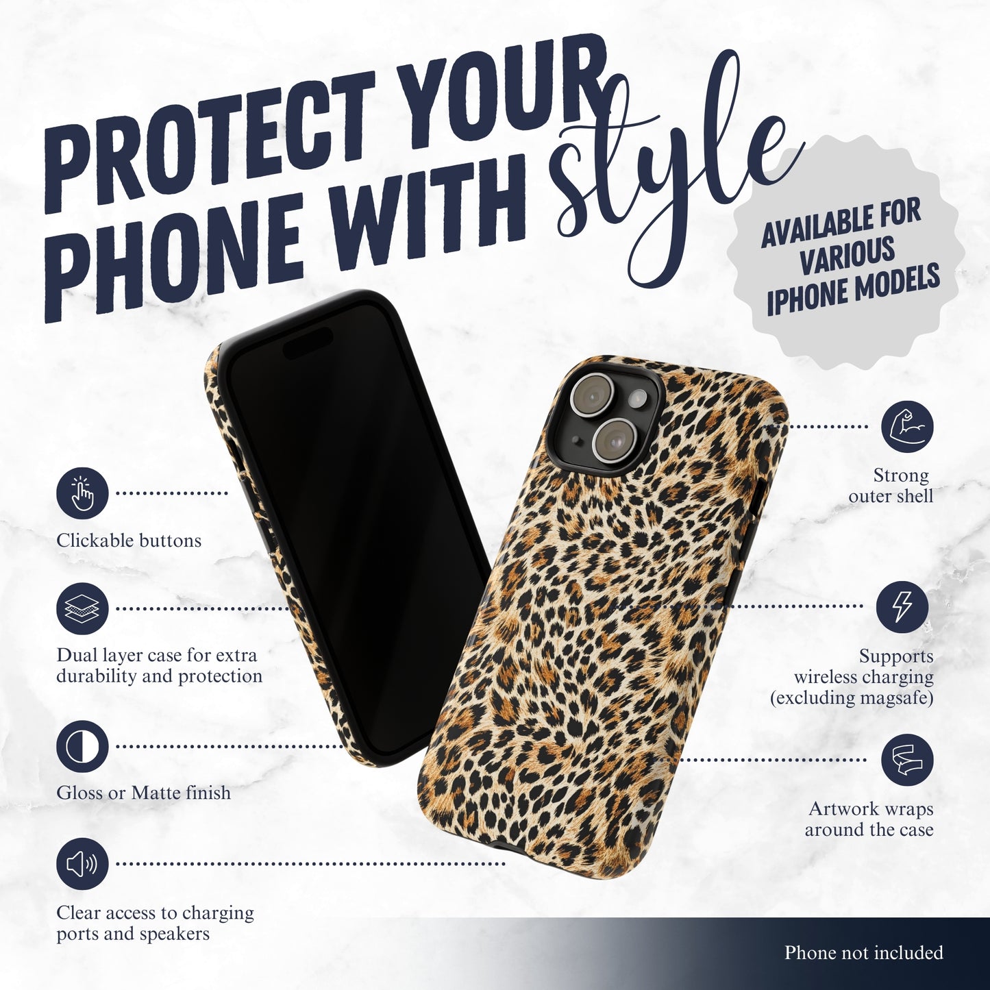 Catwalk - iPhone Case Phone Case-aesthetic phone case-shockproof phone case-cute phone case-designer phone case-elegant phone case-luxury phone case-phone accessories-fashion accessory