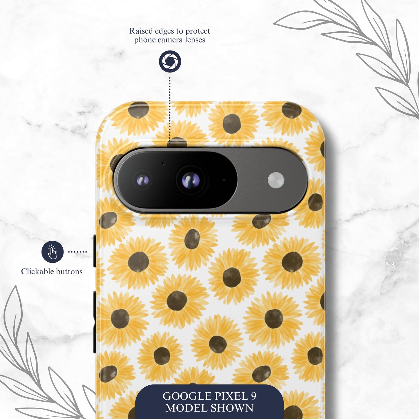 Sun Kissed - Google Pixel Case Phone Case-aesthetic phone case-shockproof phone case-cute phone case-designer phone case-elegant phone case-luxury phone case-phone accessories-fashion accessory