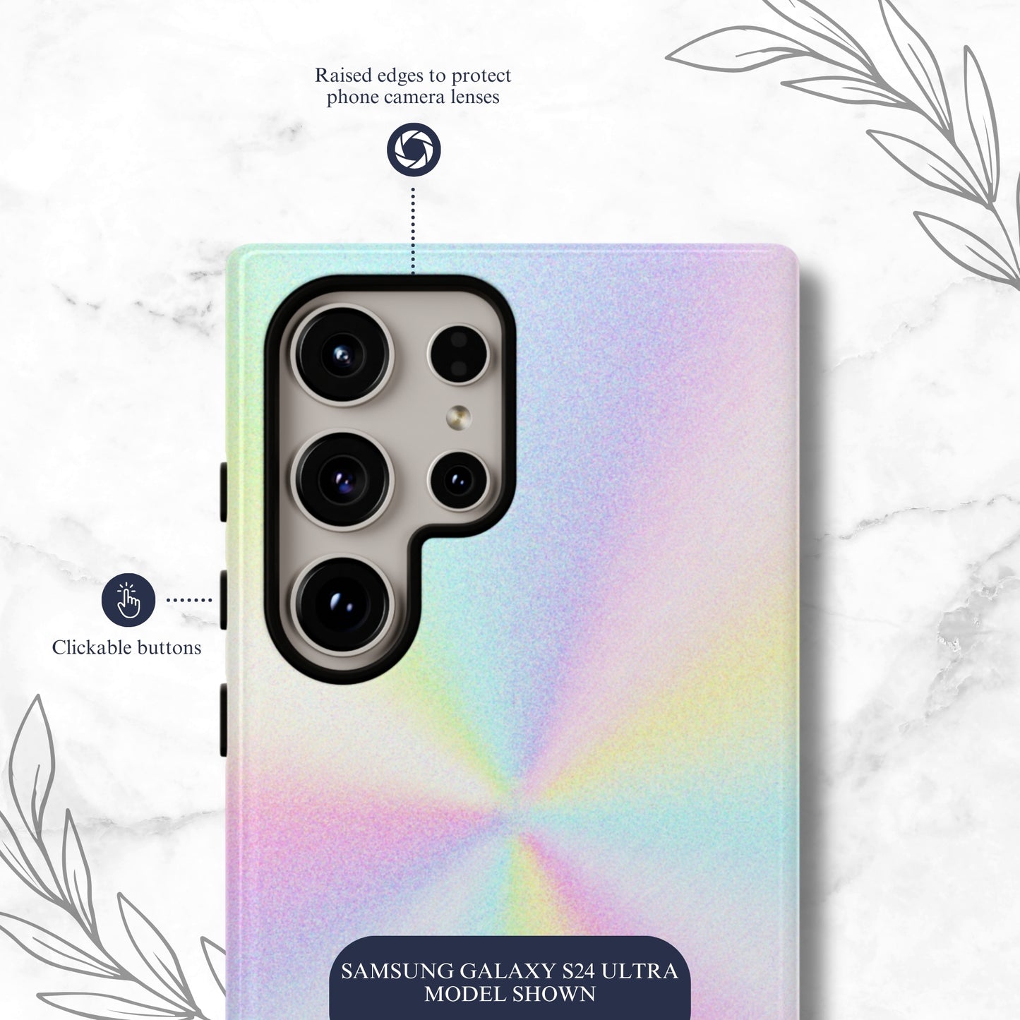 Rainbow Prism - Samsung Galaxy Case Phone Case-aesthetic phone case-shockproof phone case-cute phone case-designer phone case-elegant phone case-luxury phone case-phone accessories-fashion accessory