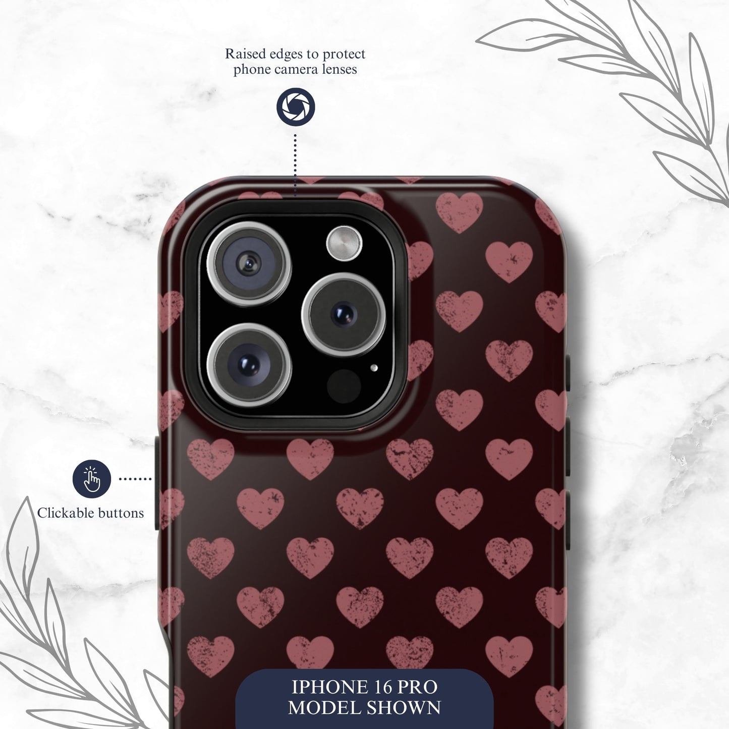 Velvet Vow - Magsafe iPhone Case Phone Case-aesthetic phone case-shockproof phone case-cute phone case-designer phone case-elegant phone case-luxury phone case-phone accessories-fashion accessory