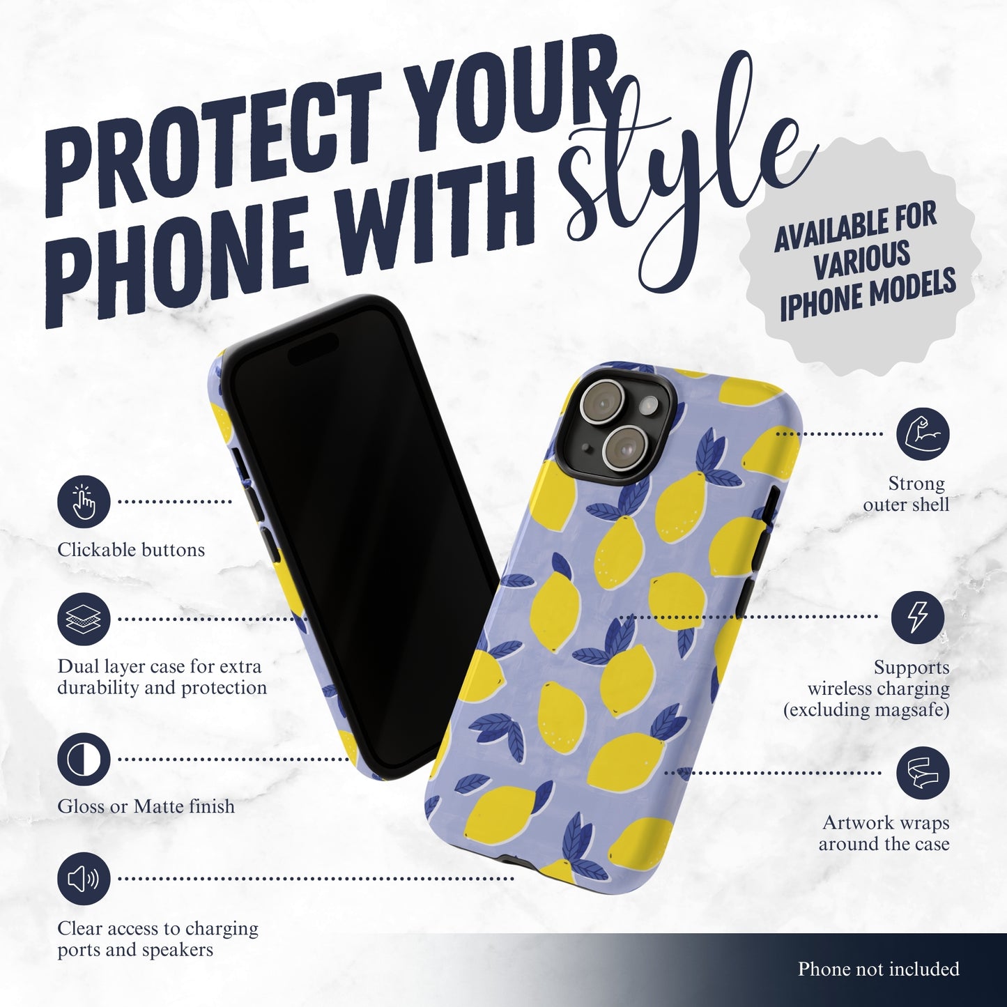 Almost Summer - iPhone Case Phone Case-aesthetic phone case-shockproof phone case-cute phone case-designer phone case-elegant phone case-luxury phone case-phone accessories-fashion accessory