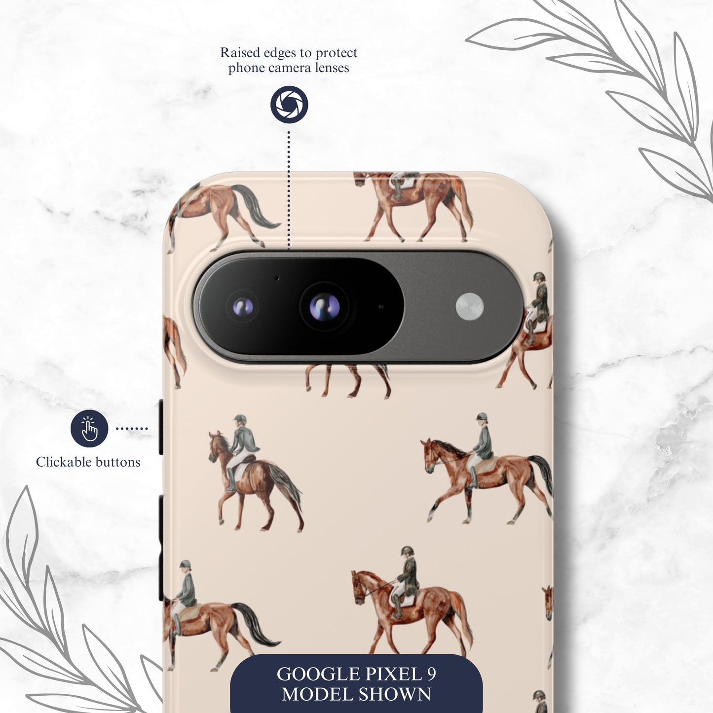 Graceful Gallop - Google Pixel Case Phone Case-aesthetic phone case-shockproof phone case-cute phone case-designer phone case-elegant phone case-luxury phone case-phone accessories-fashion accessory