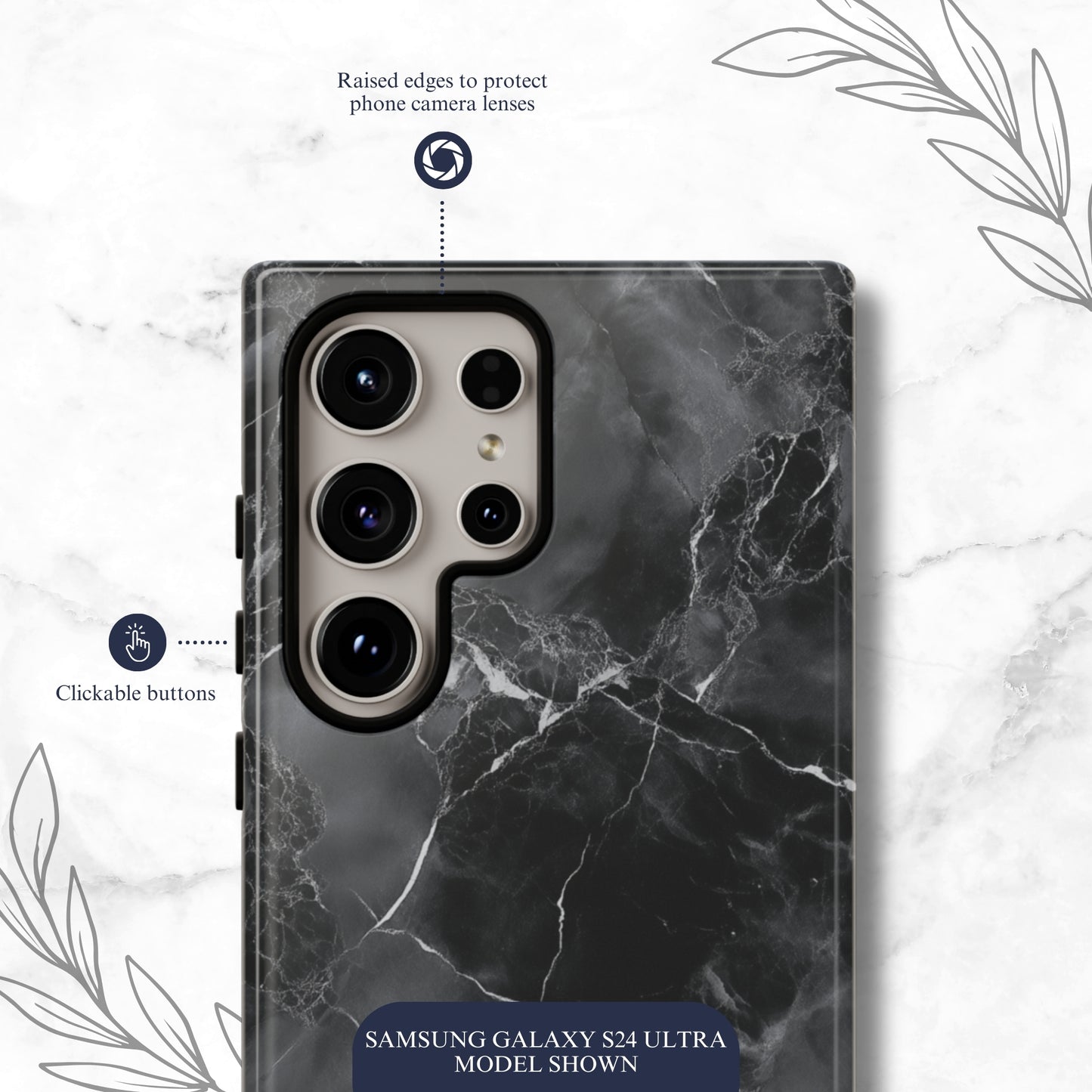 Obsidian - Samsung Galaxy Case Phone Case-aesthetic phone case-shockproof phone case-cute phone case-designer phone case-elegant phone case-luxury phone case-phone accessories-fashion accessory