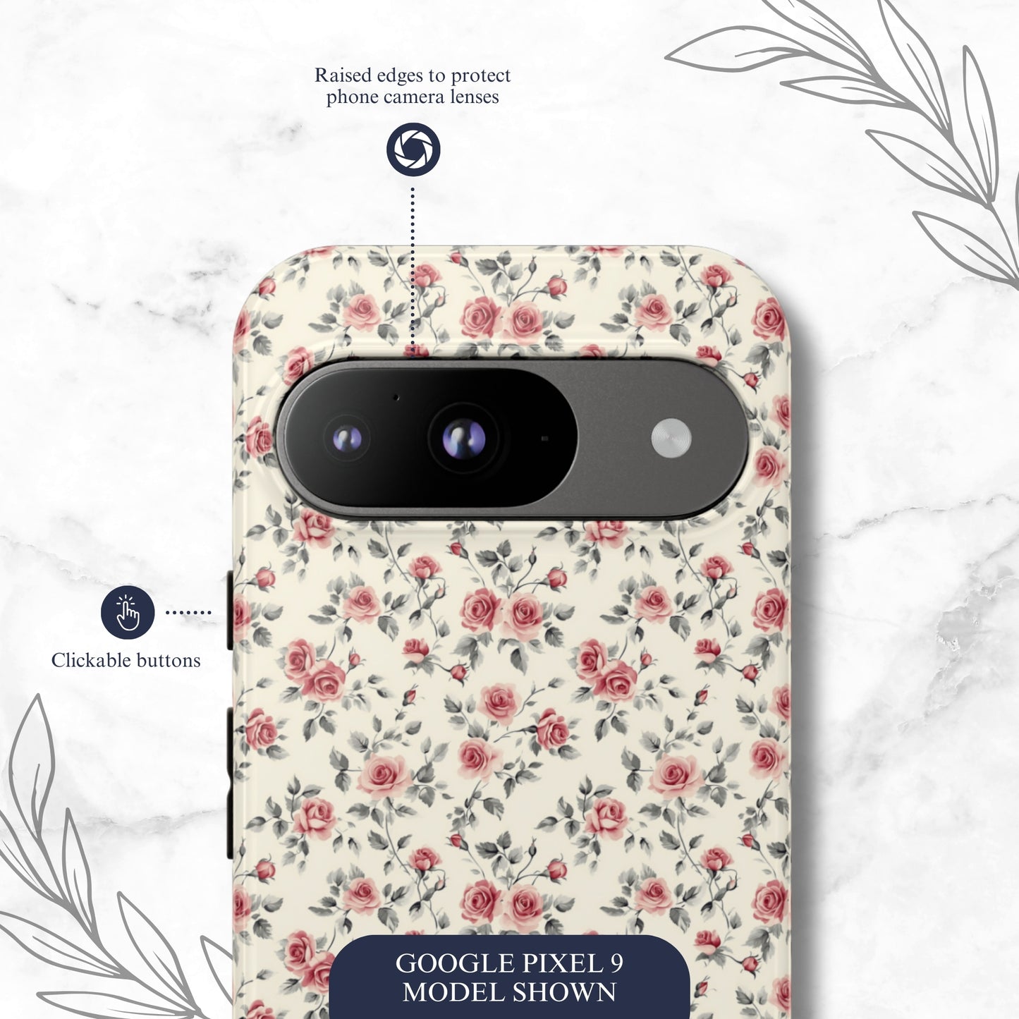 Cottage Charm - Google Pixel Case Phone Case-aesthetic phone case-shockproof phone case-cute phone case-designer phone case-elegant phone case-luxury phone case-phone accessories-fashion accessory