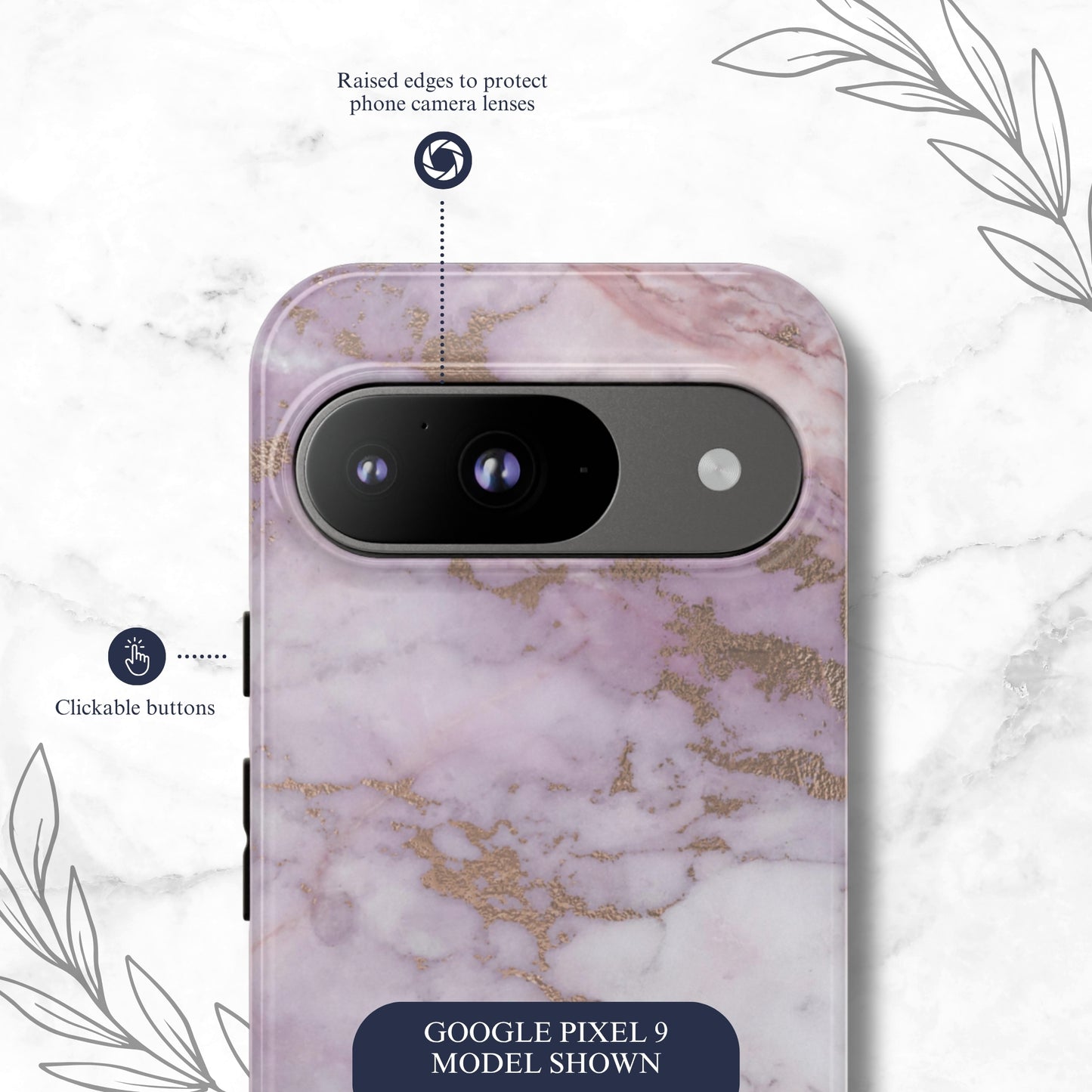 Luna Quartz - Google Pixel Case Phone Case-aesthetic phone case-shockproof phone case-cute phone case-designer phone case-elegant phone case-luxury phone case-phone accessories-fashion accessory