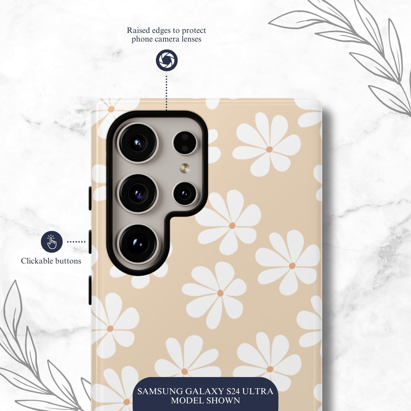 Bare Bloom - Samsung Galaxy Case Phone Case-aesthetic phone case-shockproof phone case-cute phone case-designer phone case-elegant phone case-luxury phone case-phone accessories-fashion accessory