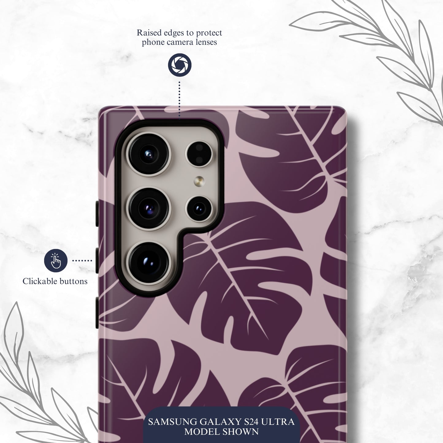 Lilac Wild - Samsung Galaxy Case Phone Case-aesthetic phone case-shockproof phone case-cute phone case-designer phone case-elegant phone case-luxury phone case-phone accessories-fashion accessory