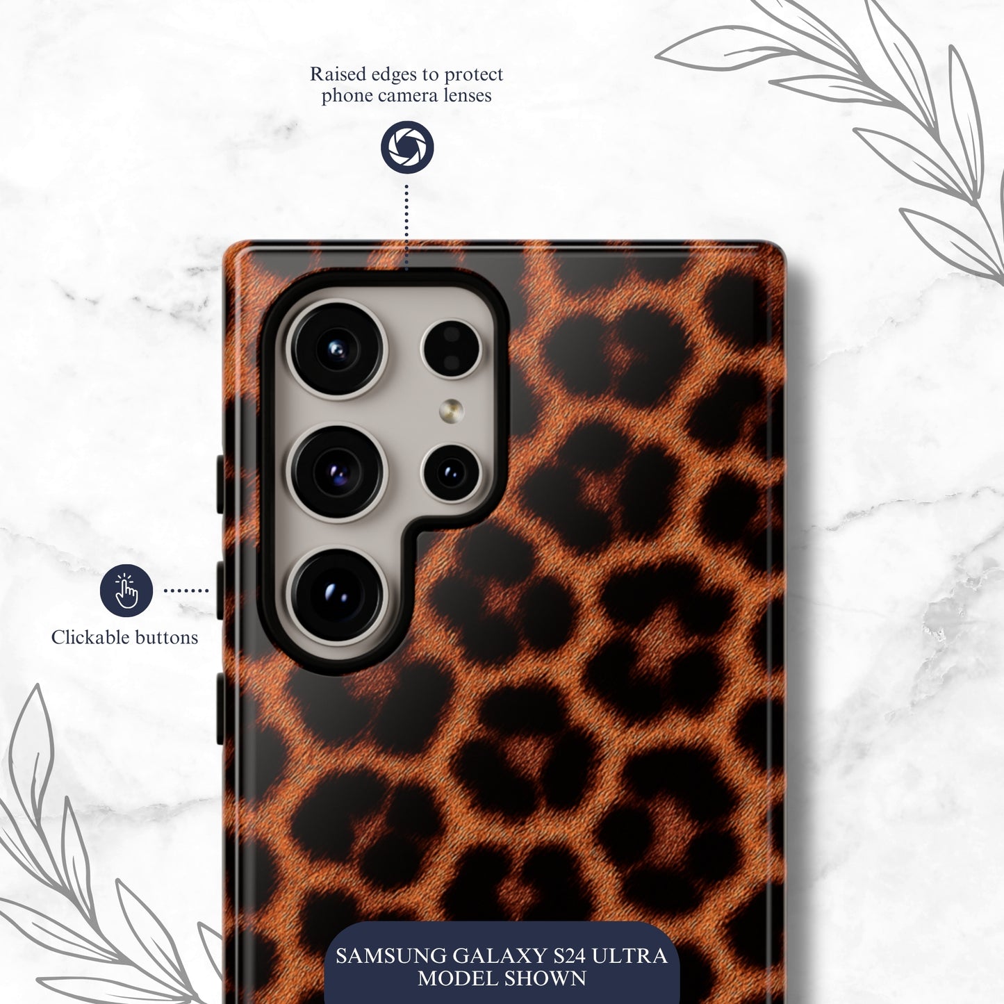 Animal Allure - Samsung Galaxy Case Phone Case-aesthetic phone case-shockproof phone case-cute phone case-designer phone case-elegant phone case-luxury phone case-phone accessories-fashion accessory