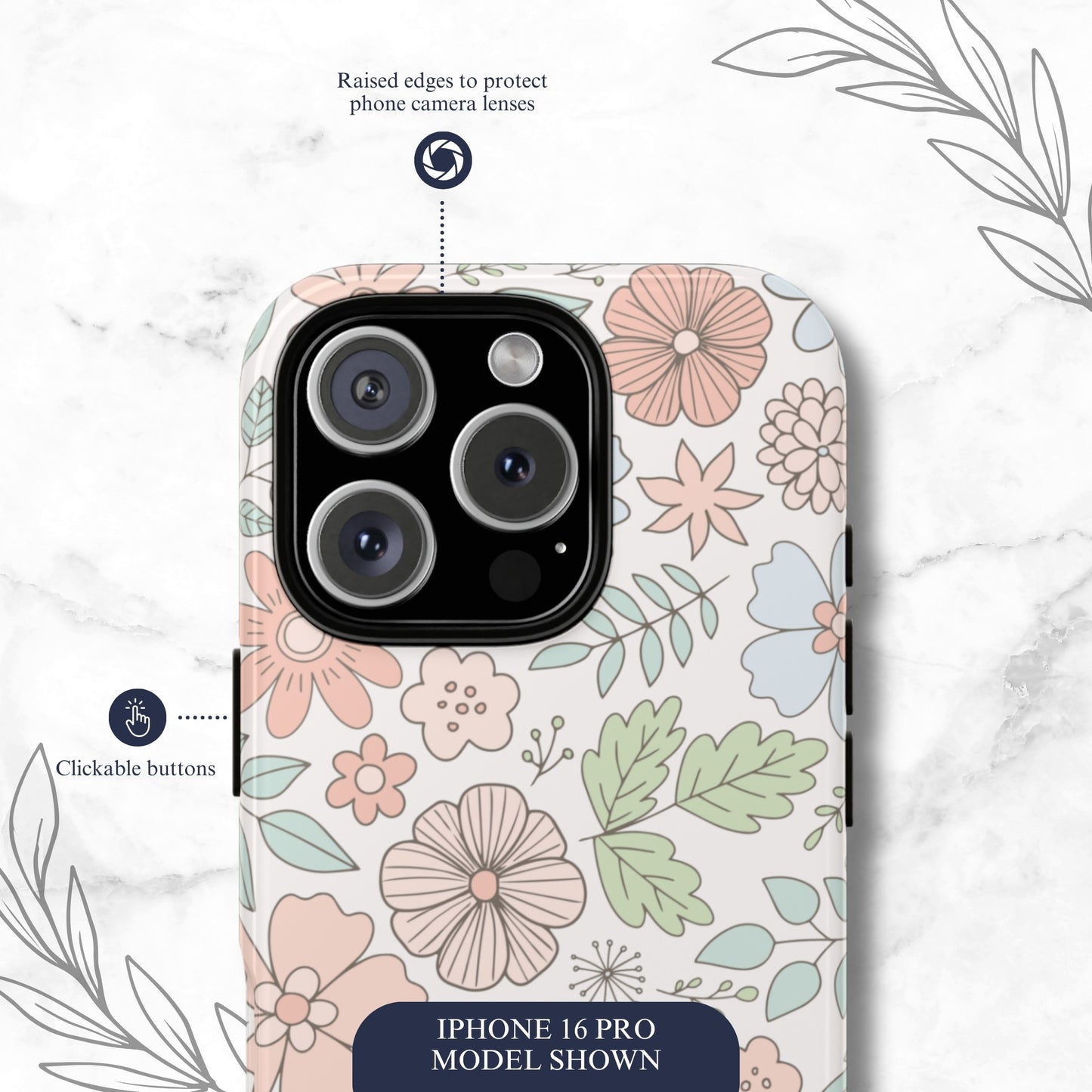 Garden Meadow - iPhone Case Phone Case-aesthetic phone case-shockproof phone case-cute phone case-designer phone case-elegant phone case-luxury phone case-phone accessories-fashion accessory