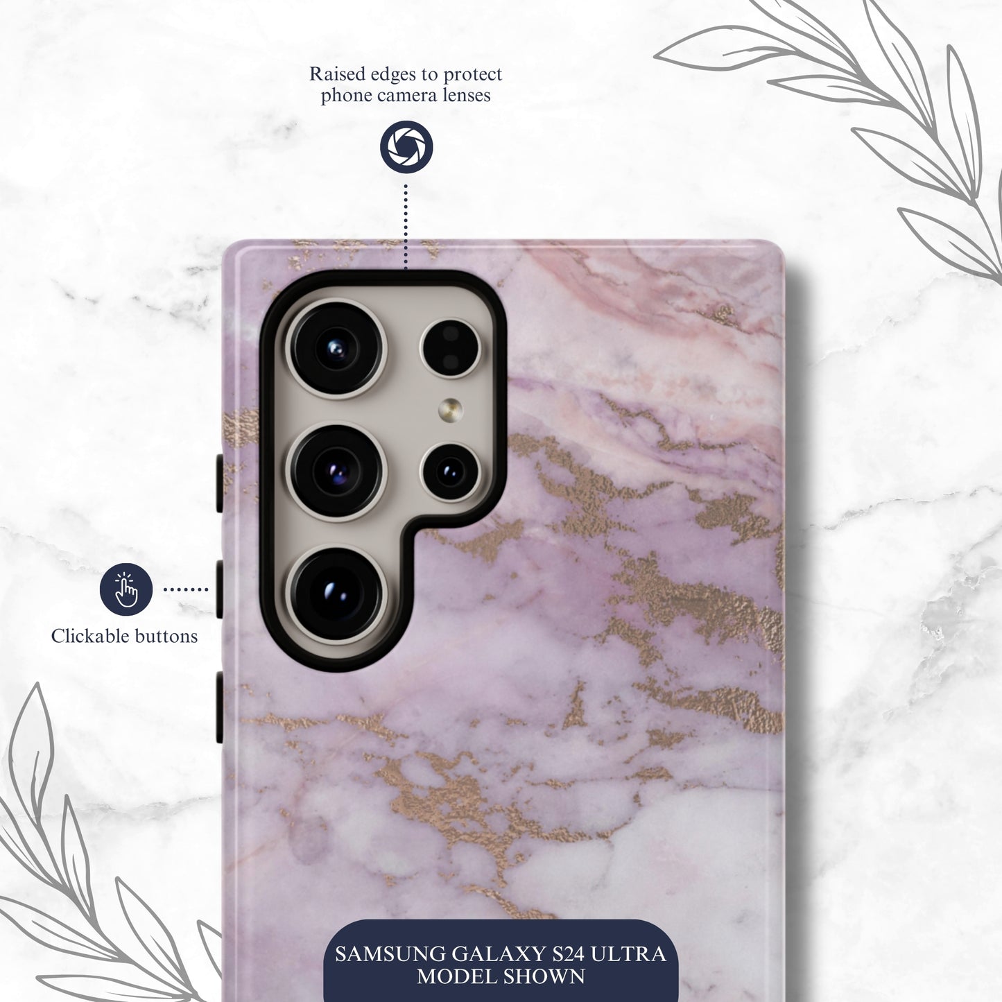 Luna Quartz - Samsung Galaxy Case Phone Case-aesthetic phone case-shockproof phone case-cute phone case-designer phone case-elegant phone case-luxury phone case-phone accessories-fashion accessory