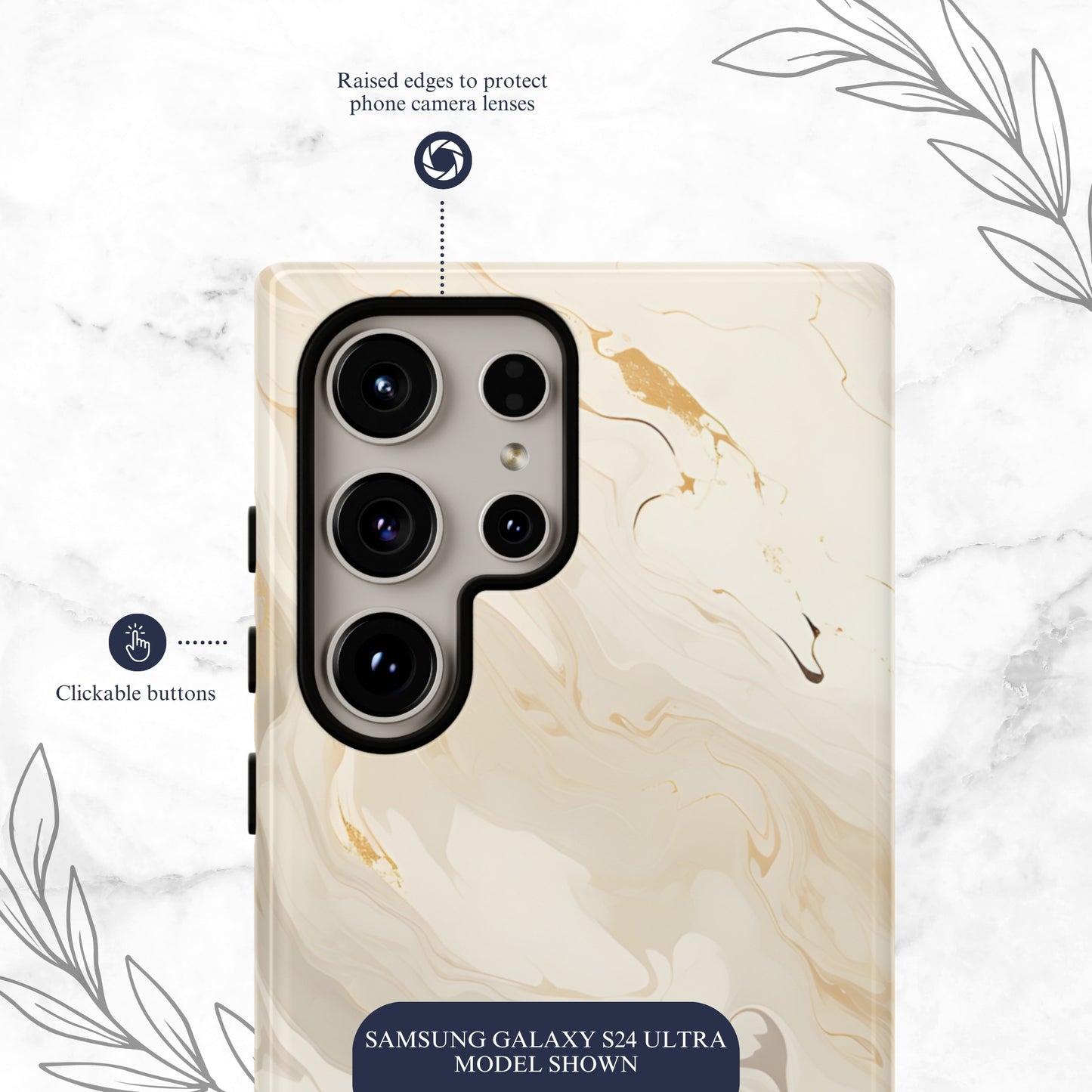 Double Cream - Samsung Galaxy Case Phone Case-aesthetic phone case-shockproof phone case-cute phone case-designer phone case-elegant phone case-luxury phone case-phone accessories-fashion accessory