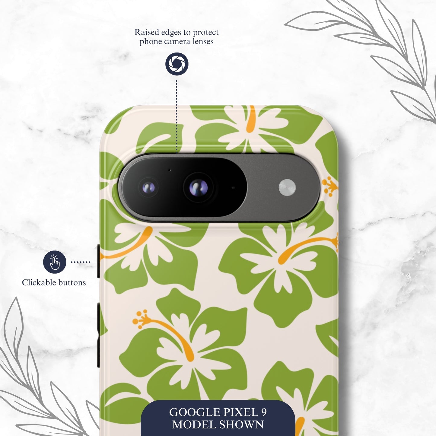 Blossom Bay - Google Pixel Case Phone Case-aesthetic phone case-shockproof phone case-cute phone case-designer phone case-elegant phone case-luxury phone case-phone accessories-fashion accessory
