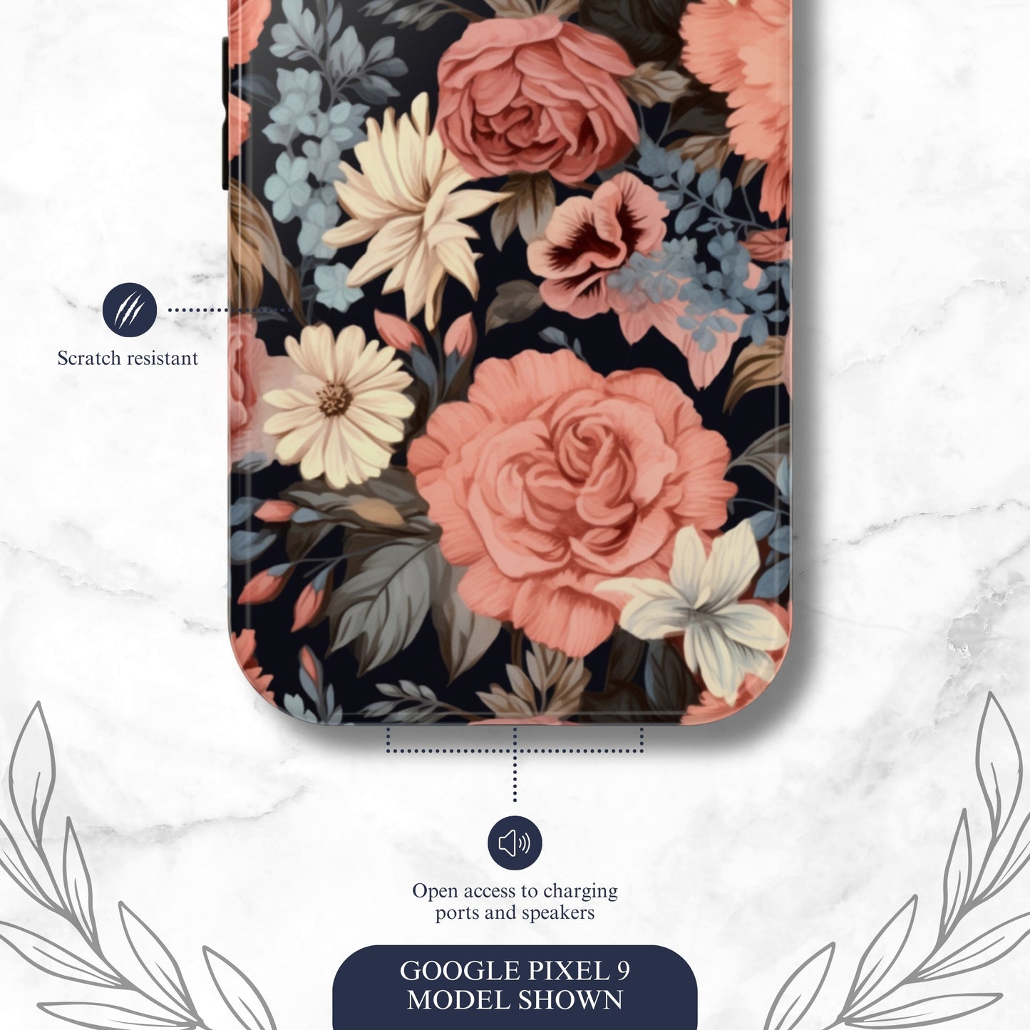 Secret Garden - Google Pixel Case Phone Case-aesthetic phone case-shockproof phone case-cute phone case-designer phone case-elegant phone case-luxury phone case-phone accessories-fashion accessory