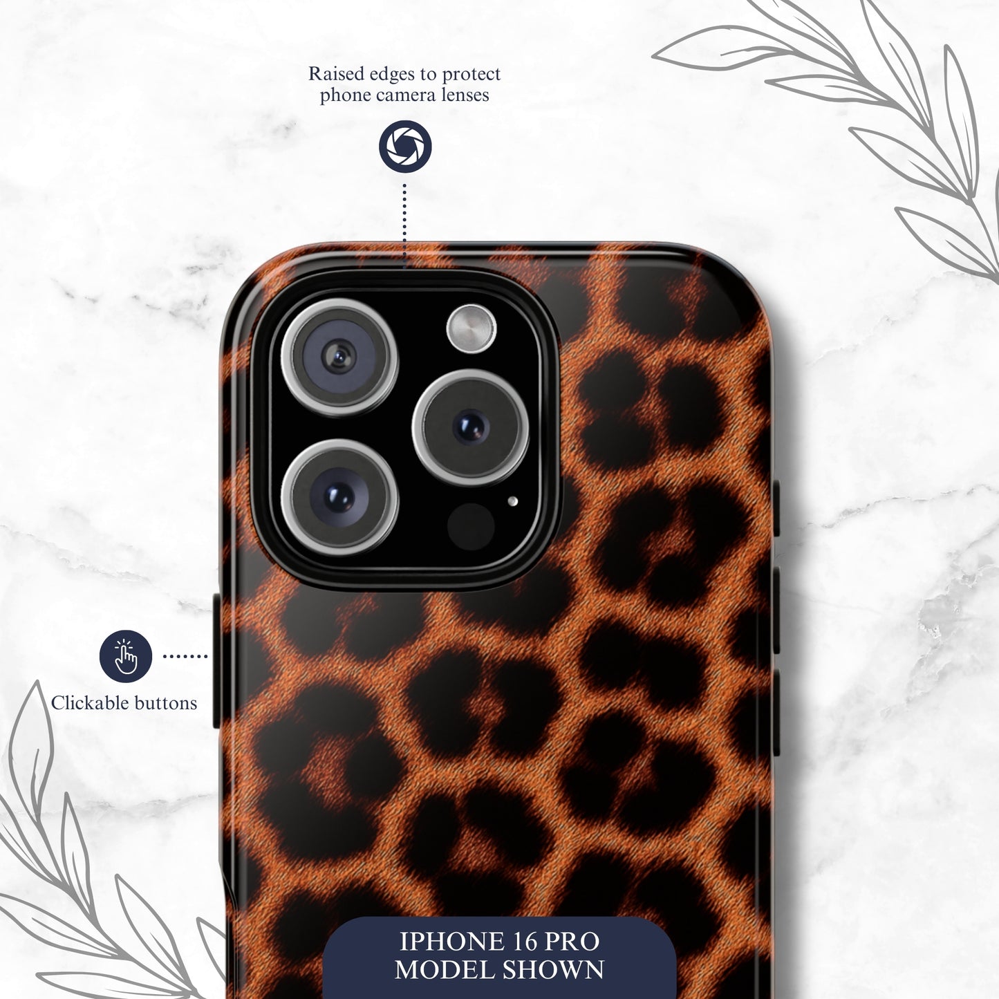 Animal Allure - iPhone Case Phone Case-aesthetic phone case-shockproof phone case-cute phone case-designer phone case-elegant phone case-luxury phone case-phone accessories-fashion accessory