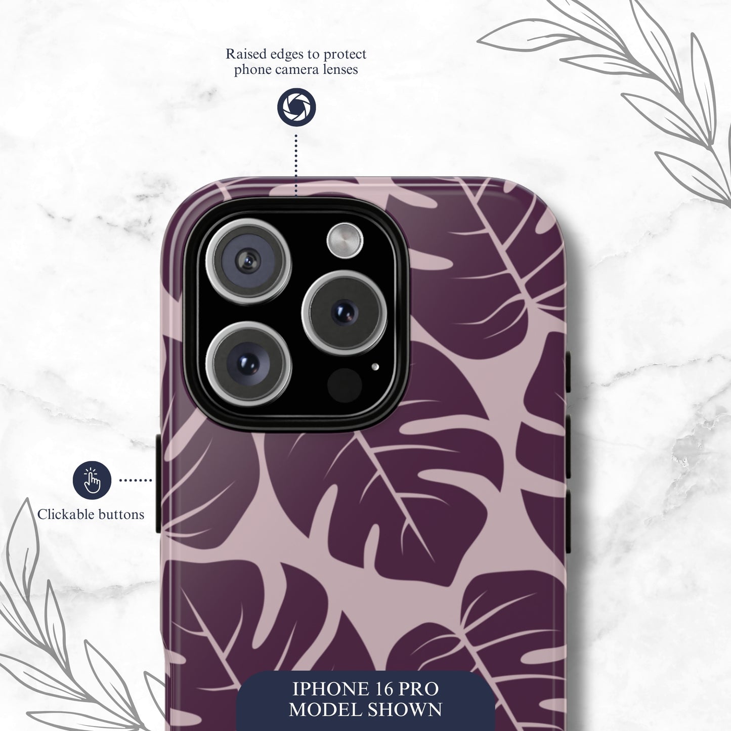 Lilac Wild - iPhone Case Phone Case-aesthetic phone case-shockproof phone case-cute phone case-designer phone case-elegant phone case-luxury phone case-phone accessories-fashion accessory