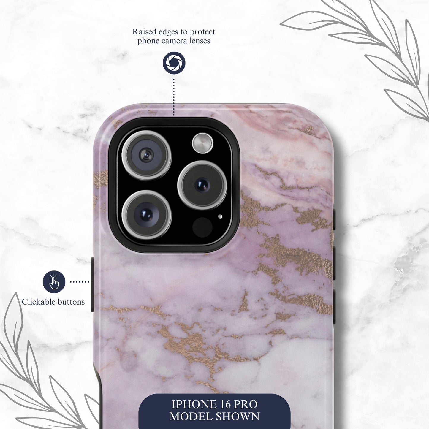 Luna Quartz - Magsafe iPhone Case Phone Case-aesthetic phone case-shockproof phone case-cute phone case-designer phone case-elegant phone case-luxury phone case-phone accessories-fashion accessory