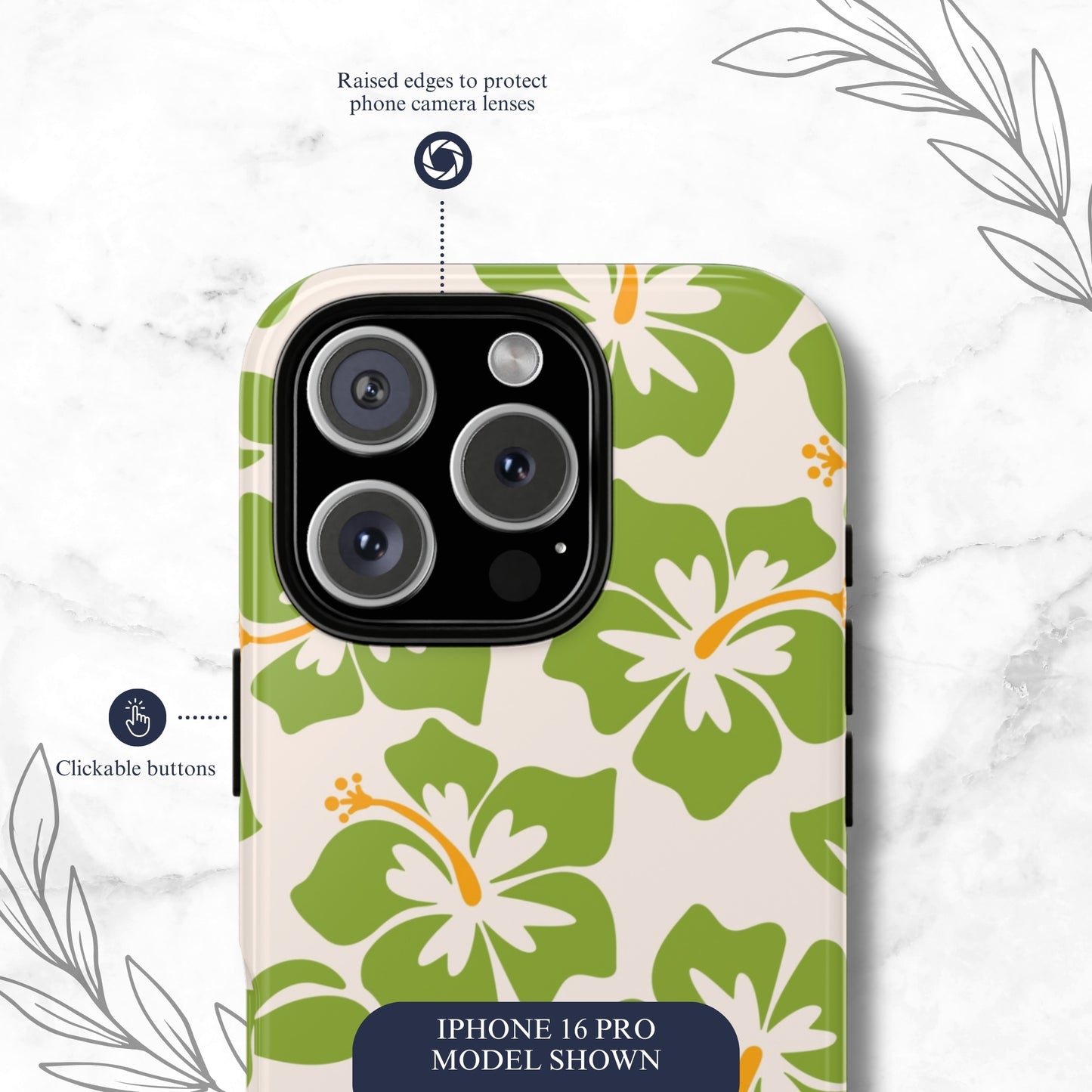Blossom Bay - iPhone Case Phone Case-aesthetic phone case-shockproof phone case-cute phone case-designer phone case-elegant phone case-luxury phone case-phone accessories-fashion accessory