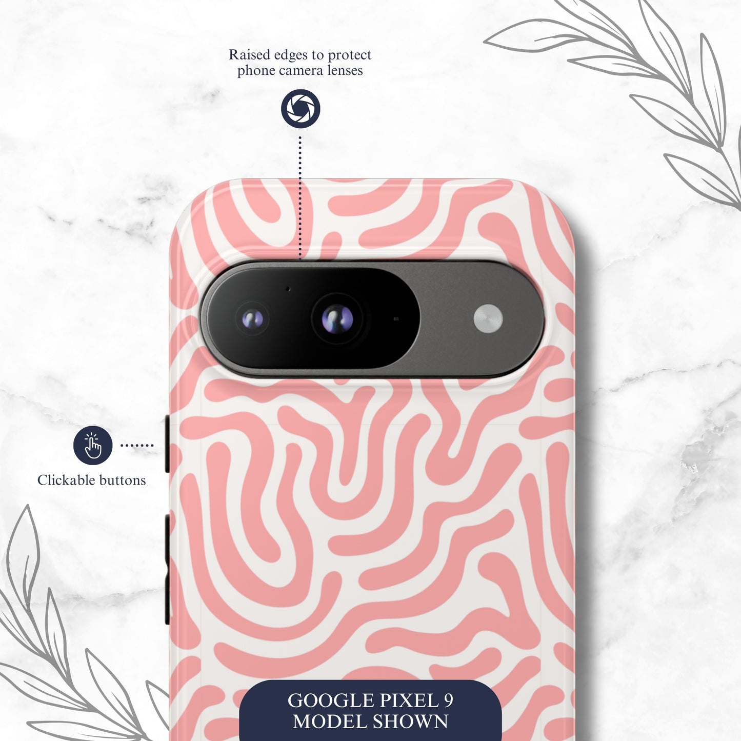 Strawberry Sundae - Google Pixel Case Phone Case-aesthetic phone case-shockproof phone case-cute phone case-designer phone case-elegant phone case-luxury phone case-phone accessories-fashion accessory