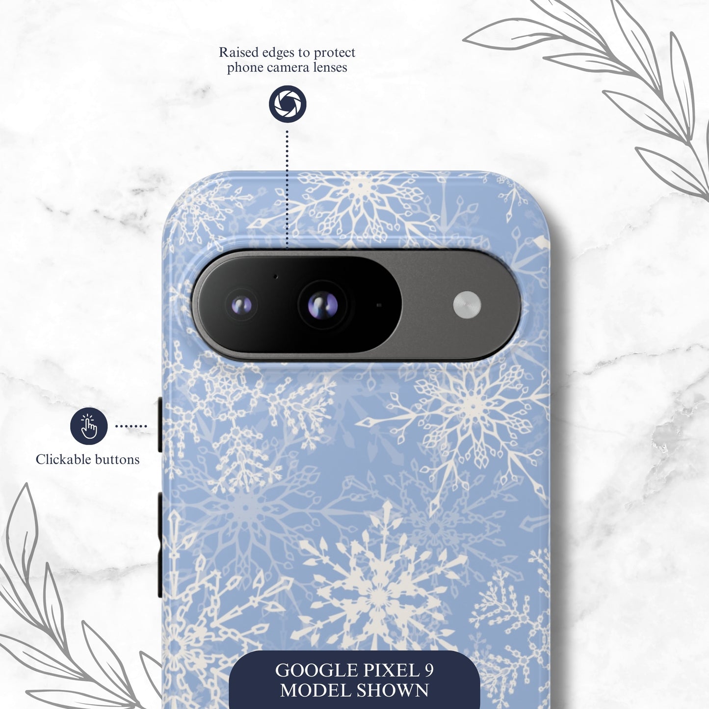 Winter Kiss - Google Pixel Case Phone Case-aesthetic phone case-shockproof phone case-cute phone case-designer phone case-elegant phone case-luxury phone case-phone accessories-fashion accessory