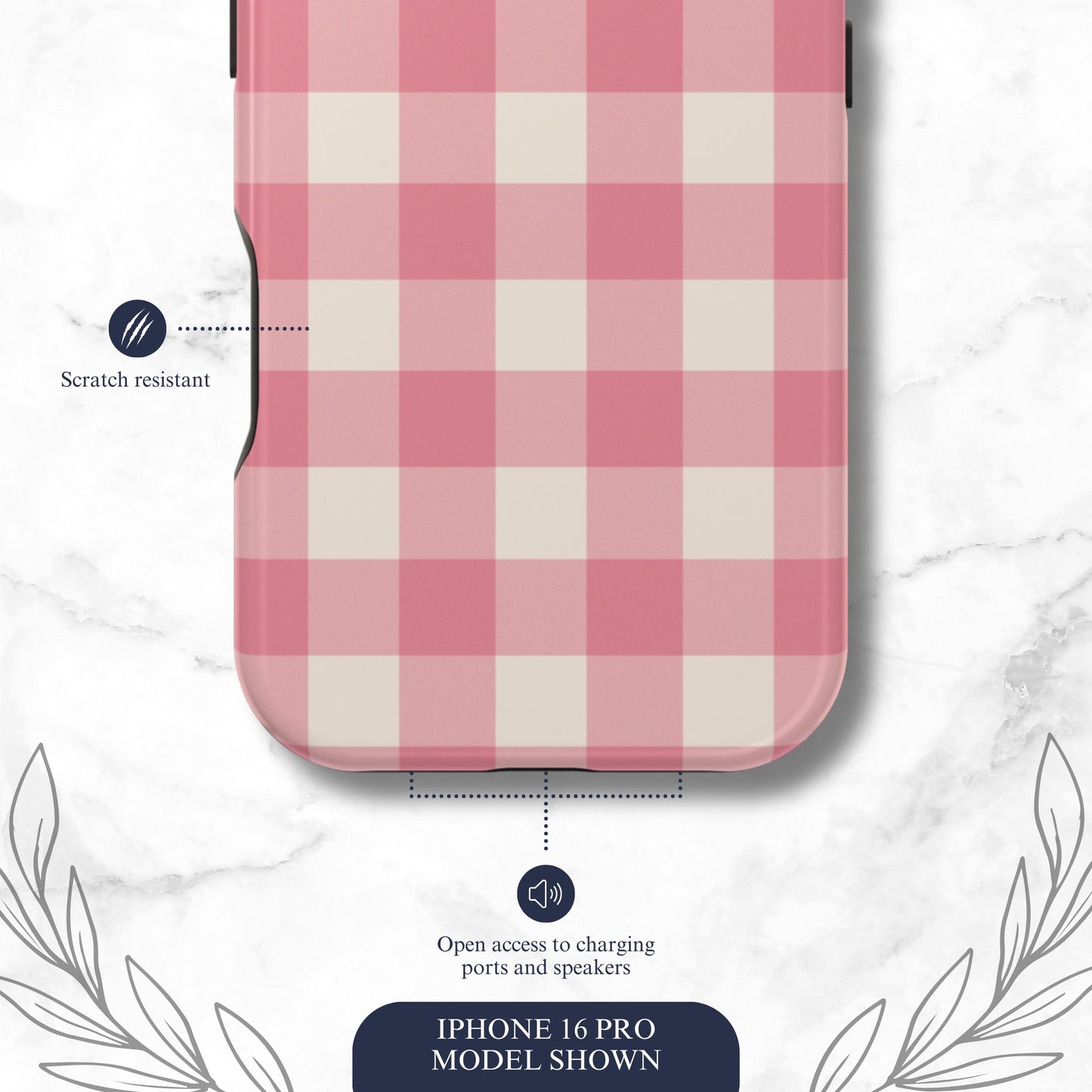 Pretty Pink - Magsafe iPhone Case Phone Case-aesthetic phone case-shockproof phone case-cute phone case-designer phone case-elegant phone case-luxury phone case-phone accessories-fashion accessory