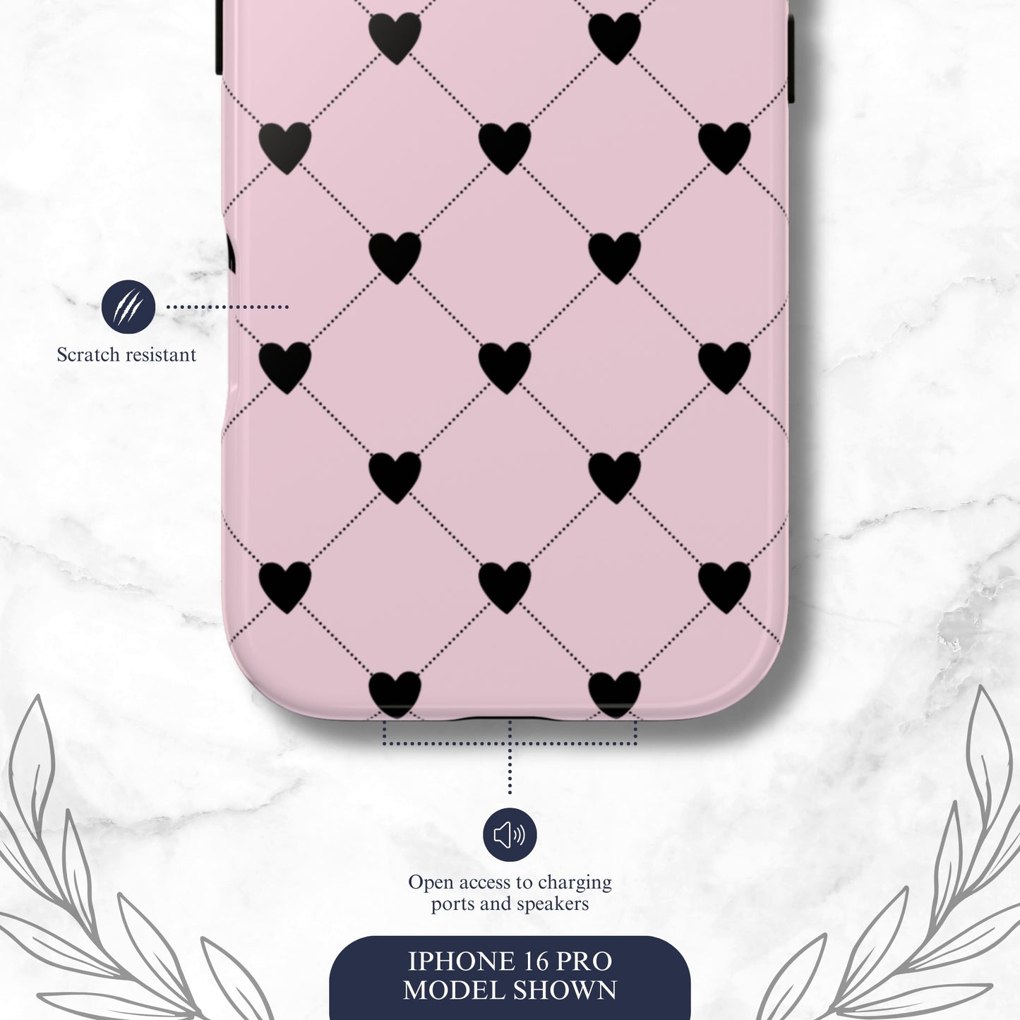 Love Quilt - iPhone Case Phone Case-aesthetic phone case-shockproof phone case-cute phone case-designer phone case-elegant phone case-luxury phone case-phone accessories-fashion accessory
