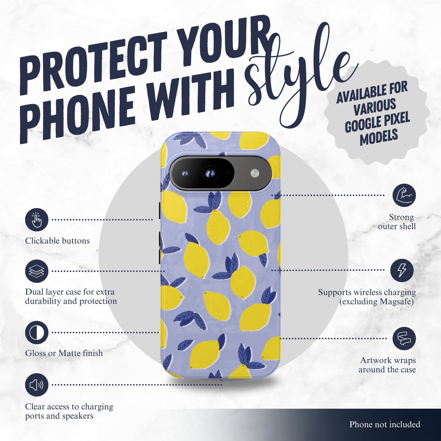 Almost Summer - Google Pixel Case Phone Case-aesthetic phone case-shockproof phone case-cute phone case-designer phone case-elegant phone case-luxury phone case-phone accessories-fashion accessory