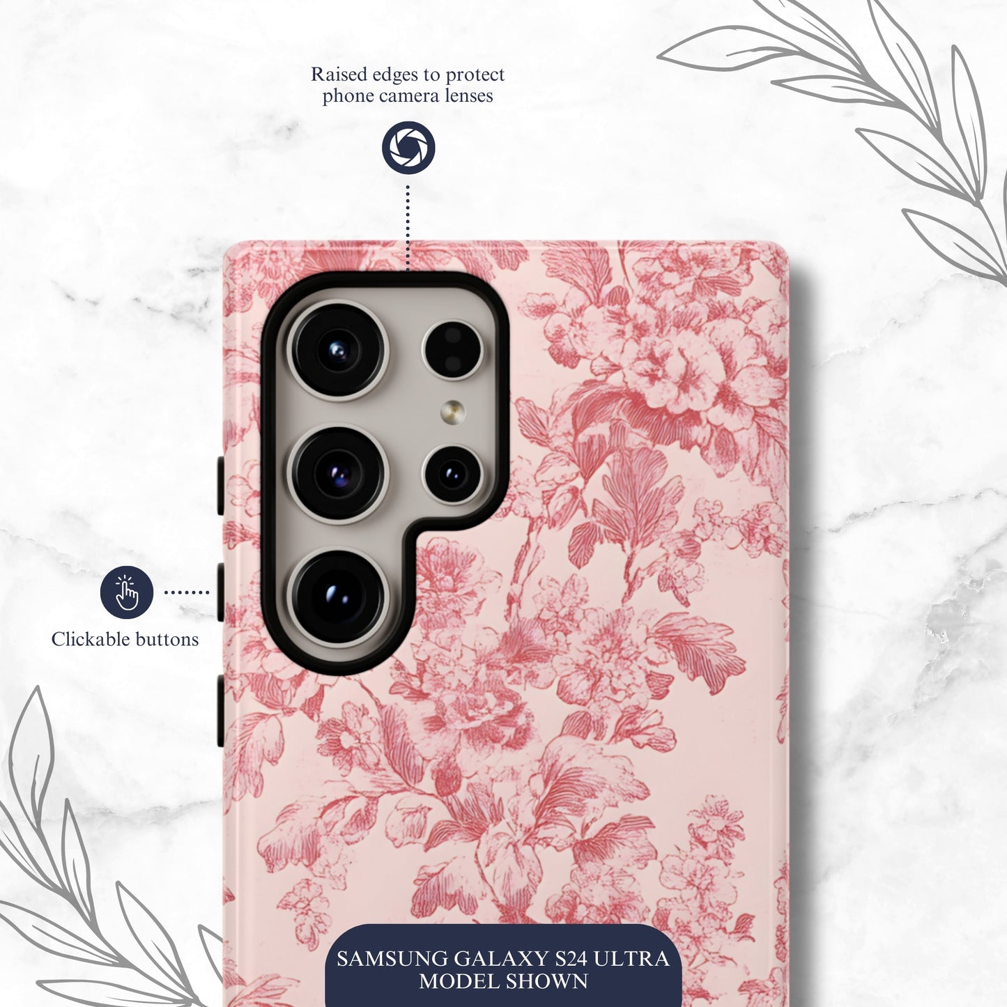 Ballet Toile - Samsung Galaxy Case Phone Case-aesthetic phone case-shockproof phone case-cute phone case-designer phone case-elegant phone case-luxury phone case-phone accessories-fashion accessory